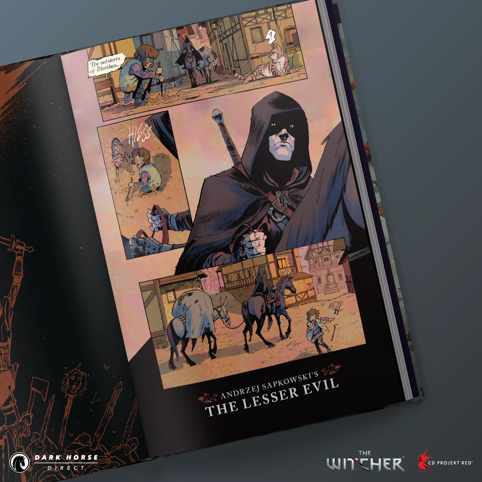 Andrzej Sapkowski's The Witcher: The Lesser Evil HC - Image 2