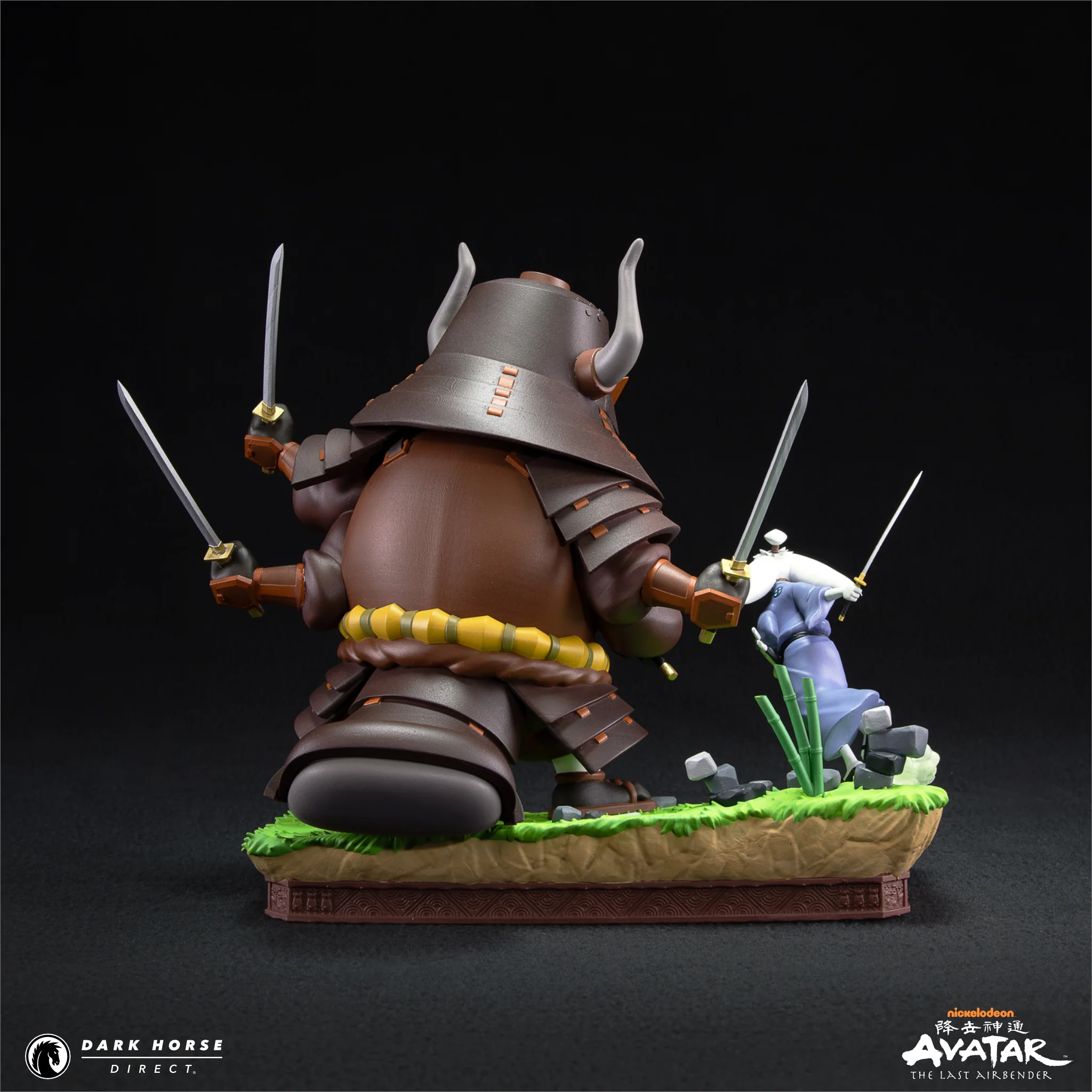 Avatar: The Last Airbender - Samurai Appa vs Ronin Momo Statue - Image 7