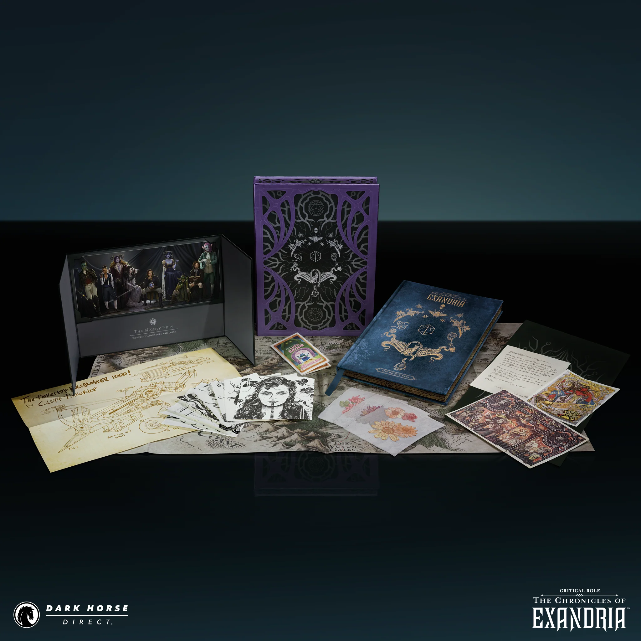Critical Role: The Chronicles of Exandria--The Mighty Nein HC (Deluxe Edition)