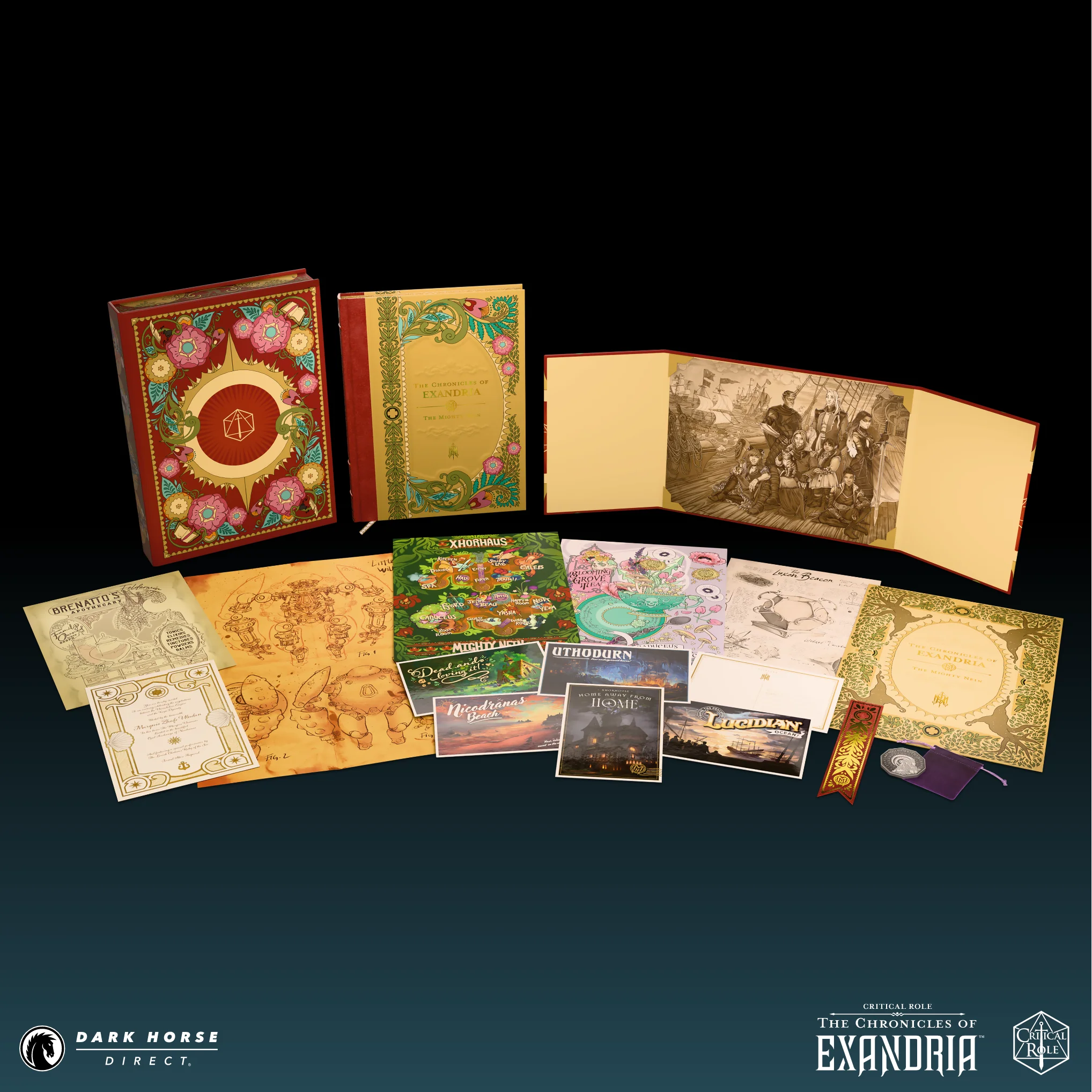 Critical Role: The Chronicles of Exandria--The Mighty Nein Part Two HC (Deluxe Edition)