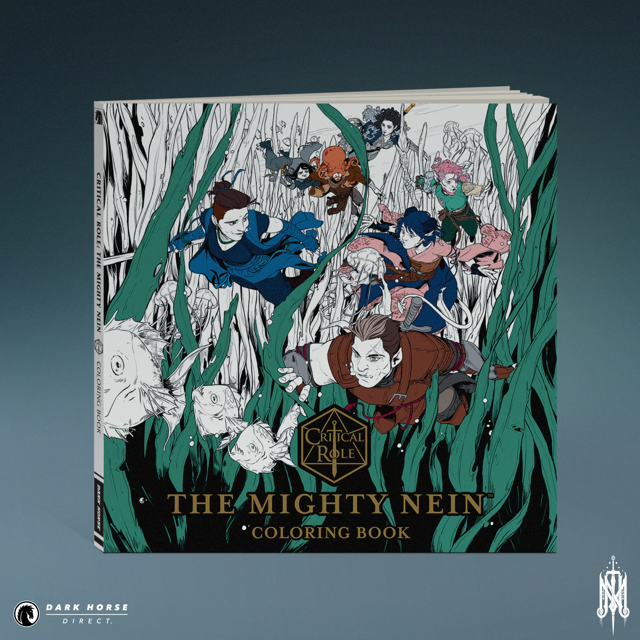 Critical Role: The Mighty Nein Coloring Book TPB