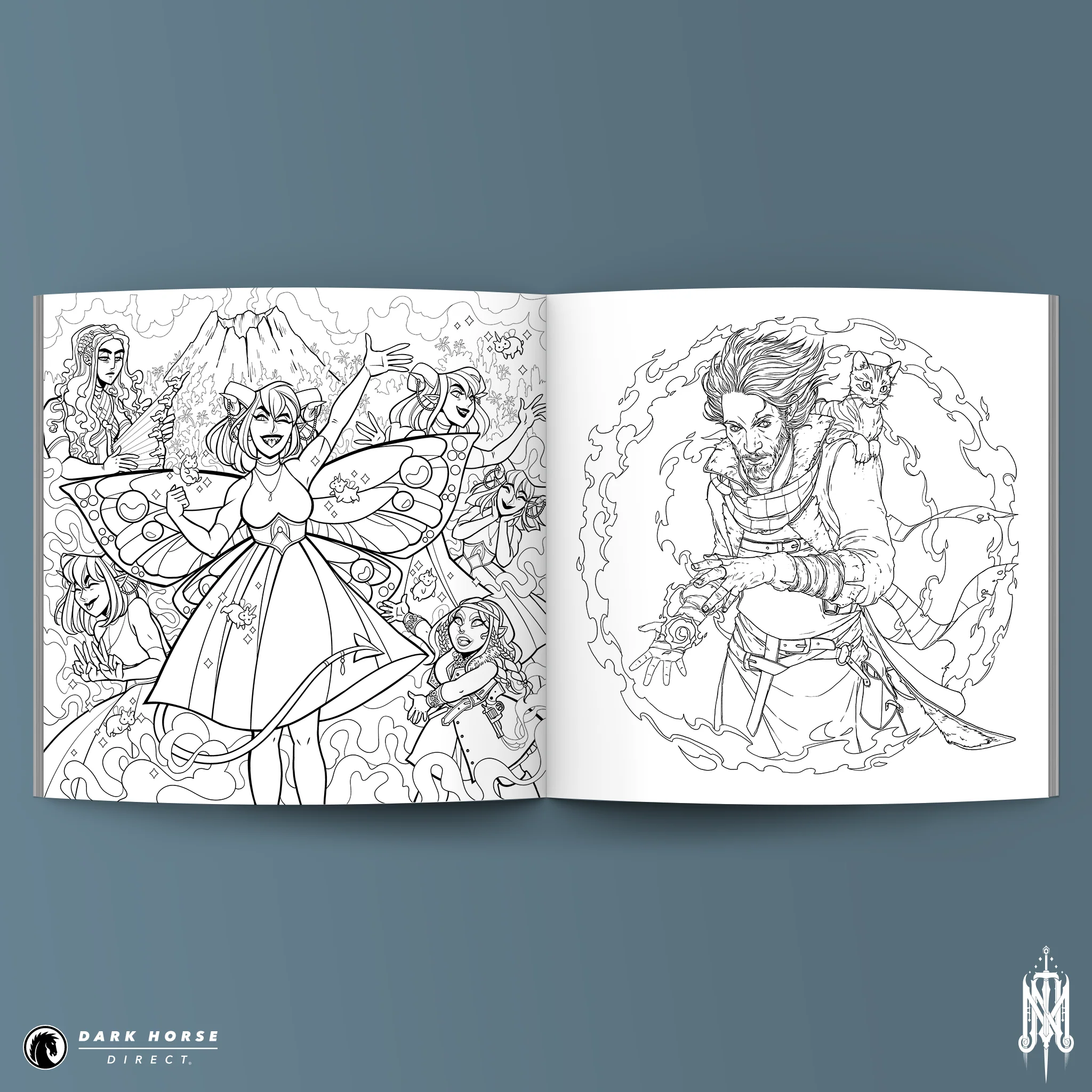 Critical Role: The Mighty Nein Coloring Book TPB - Image 2