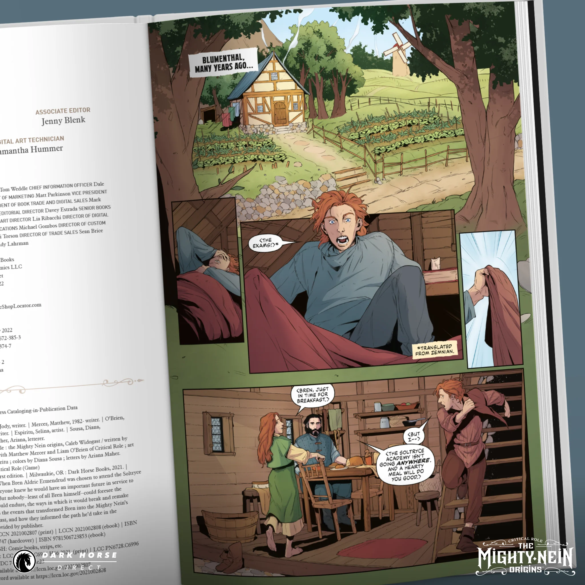 Critical Role: The Mighty Nein Origins--Caleb HC - Image 2