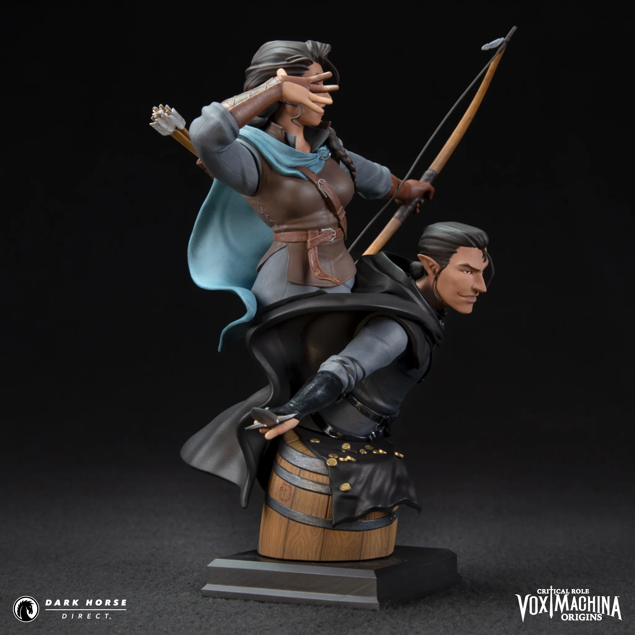 Critical Role: Vox Machina Origins - Vex'ahlia and Vax'ildan Bust - Image 4