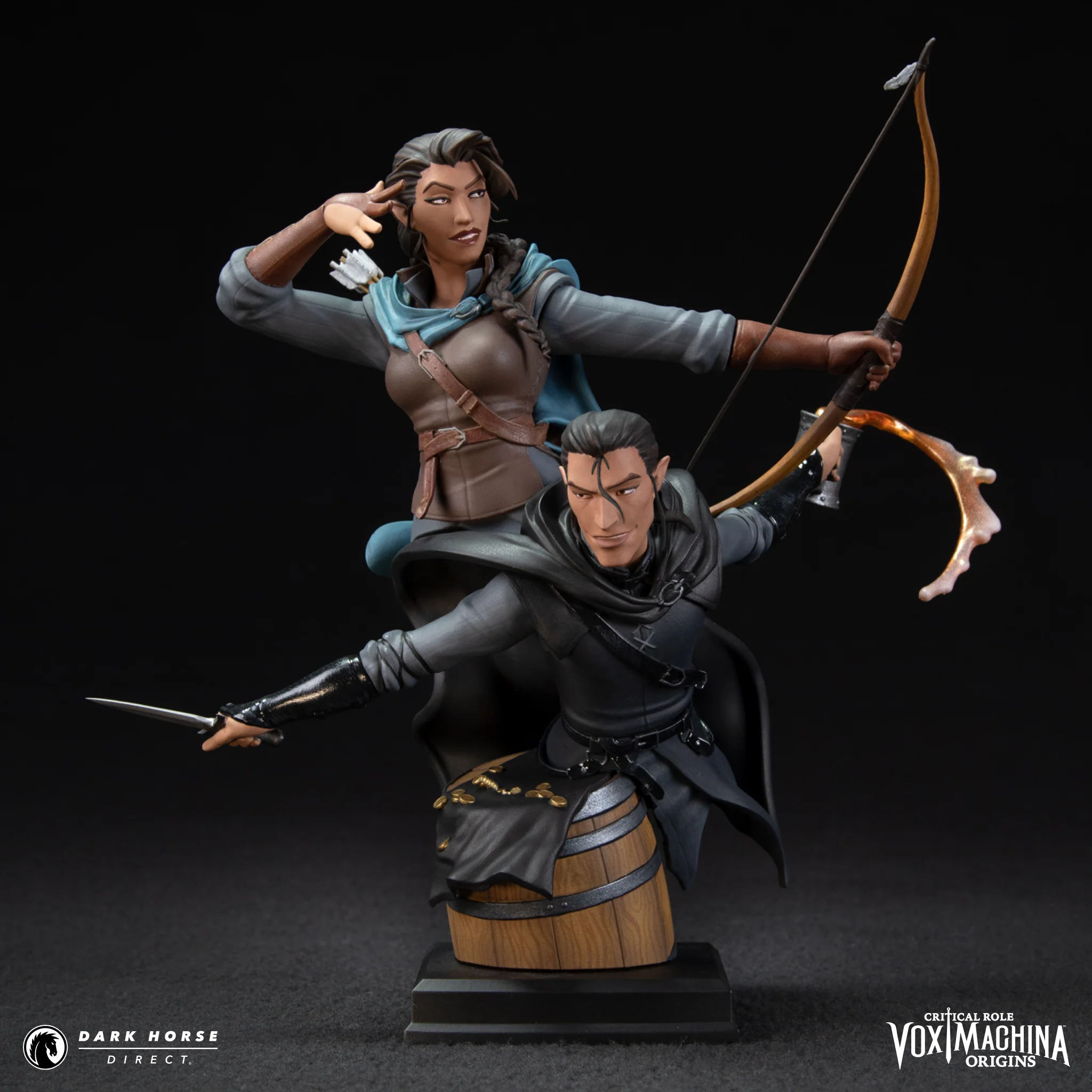 Critical Role: Vox Machina Origins - Vex'ahlia and Vax'ildan Bust - Image 8