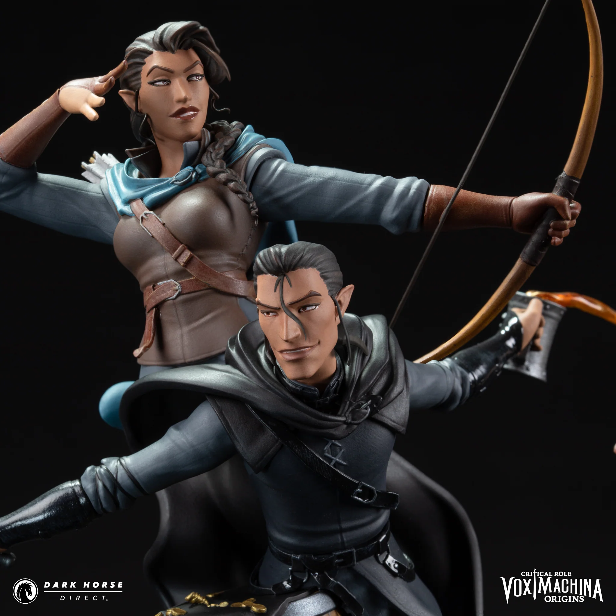 Critical Role: Vox Machina Origins - Vex'ahlia and Vax'ildan Bust - Image 9