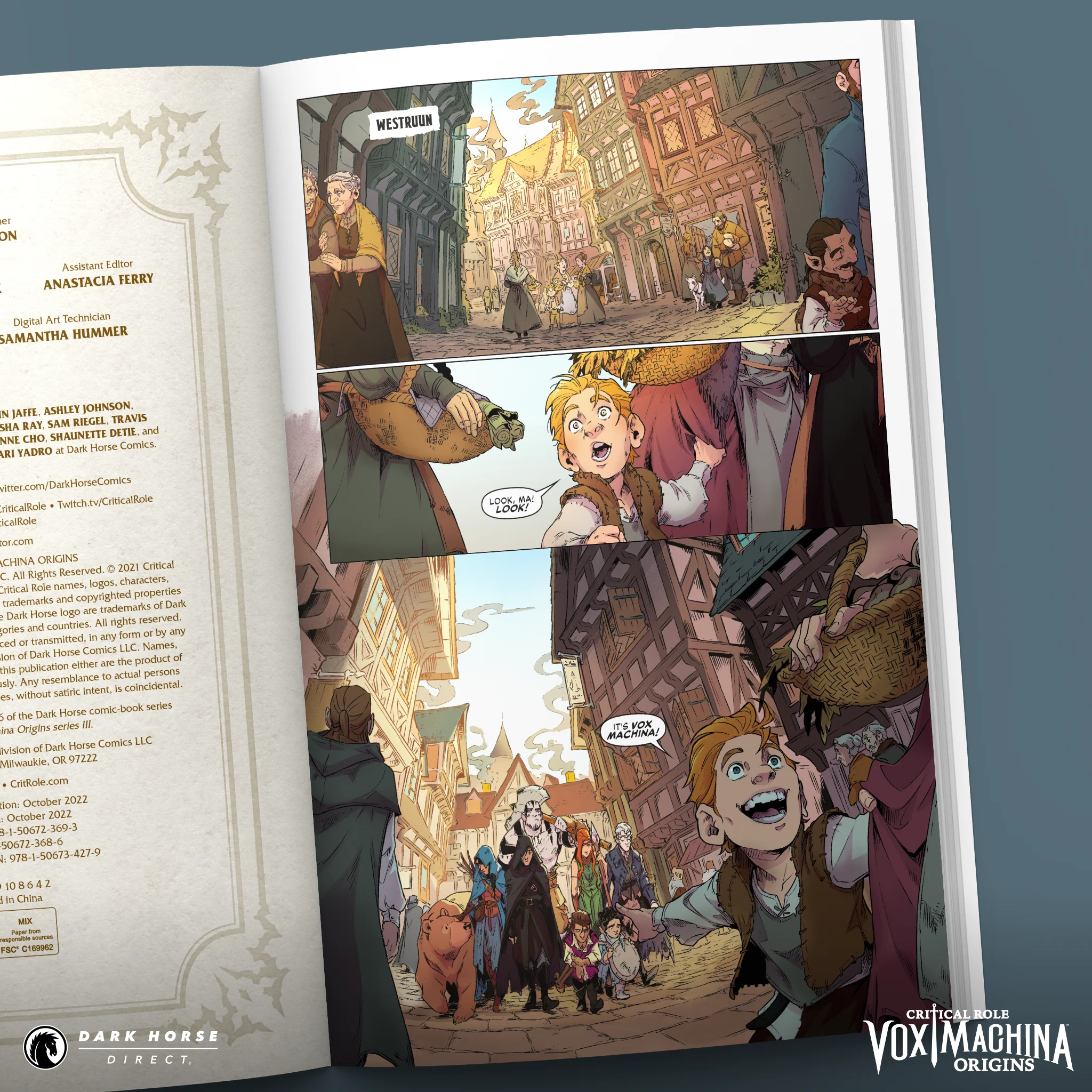 Critical Role: Vox Machina Origins Volume 3 TPB - Image 2