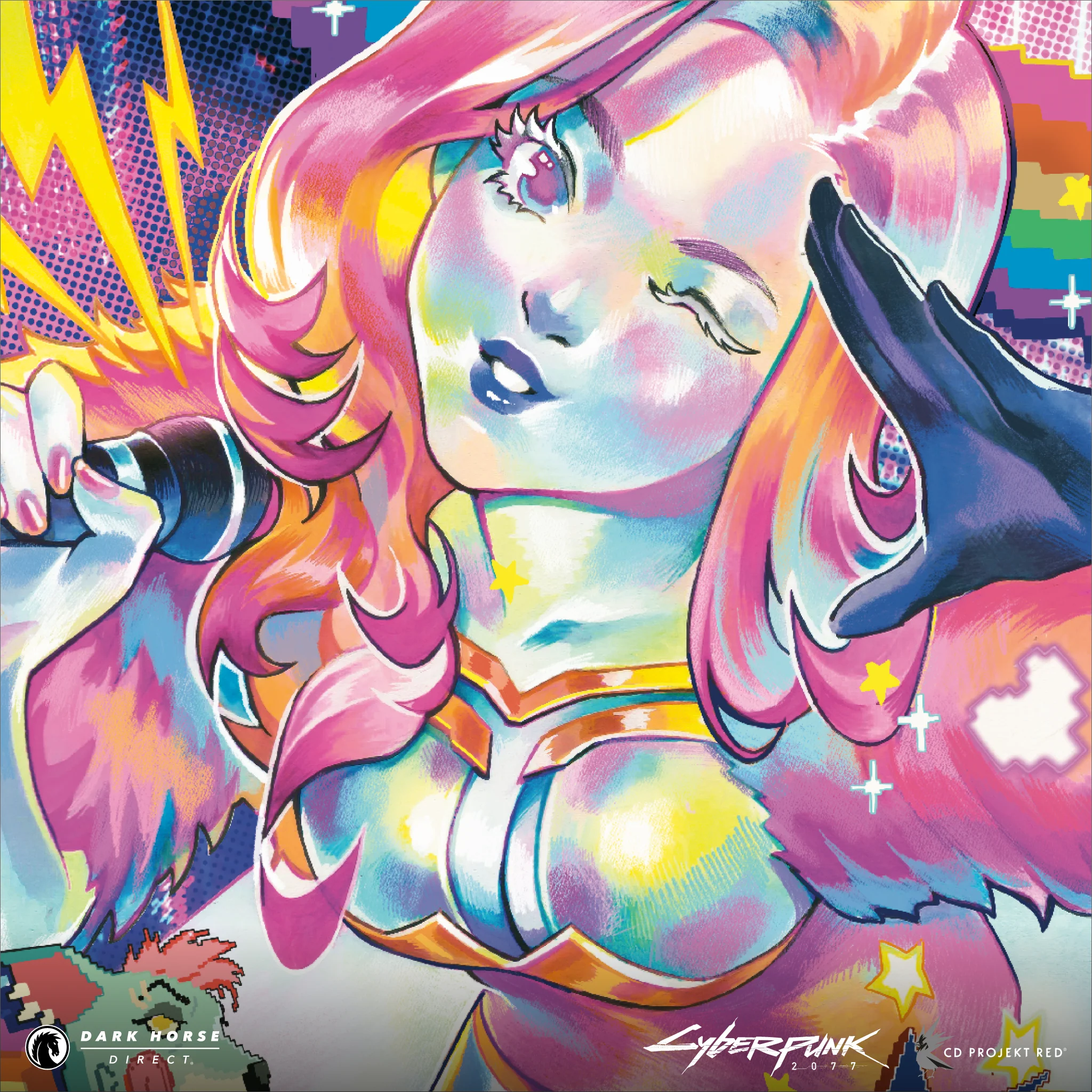 Cyberpunk 2077: Lizzy Wizzy Live! Print - Image 3