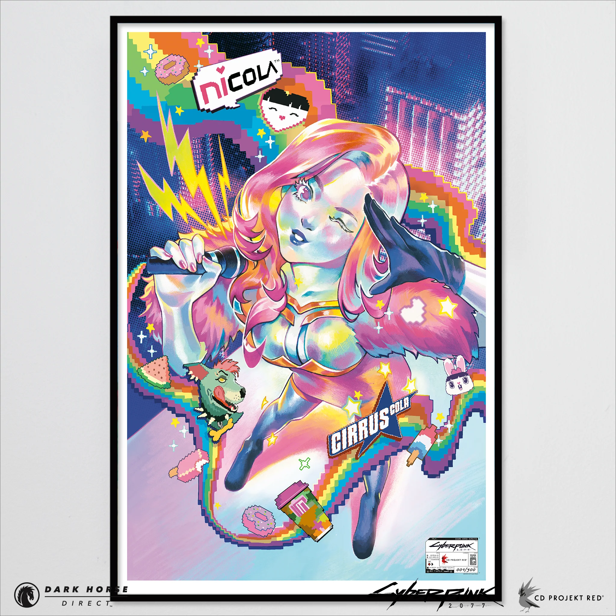 Cyberpunk 2077: Lizzy Wizzy Live! Print - Image 4