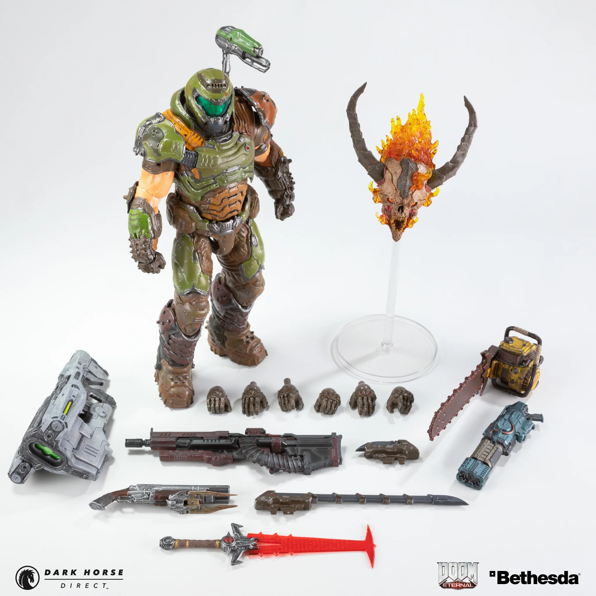 DOOM Eternal - Doom Slayer ⅙ Scale Action Figure (Dark Horse Direct Exclusive) - Image 18