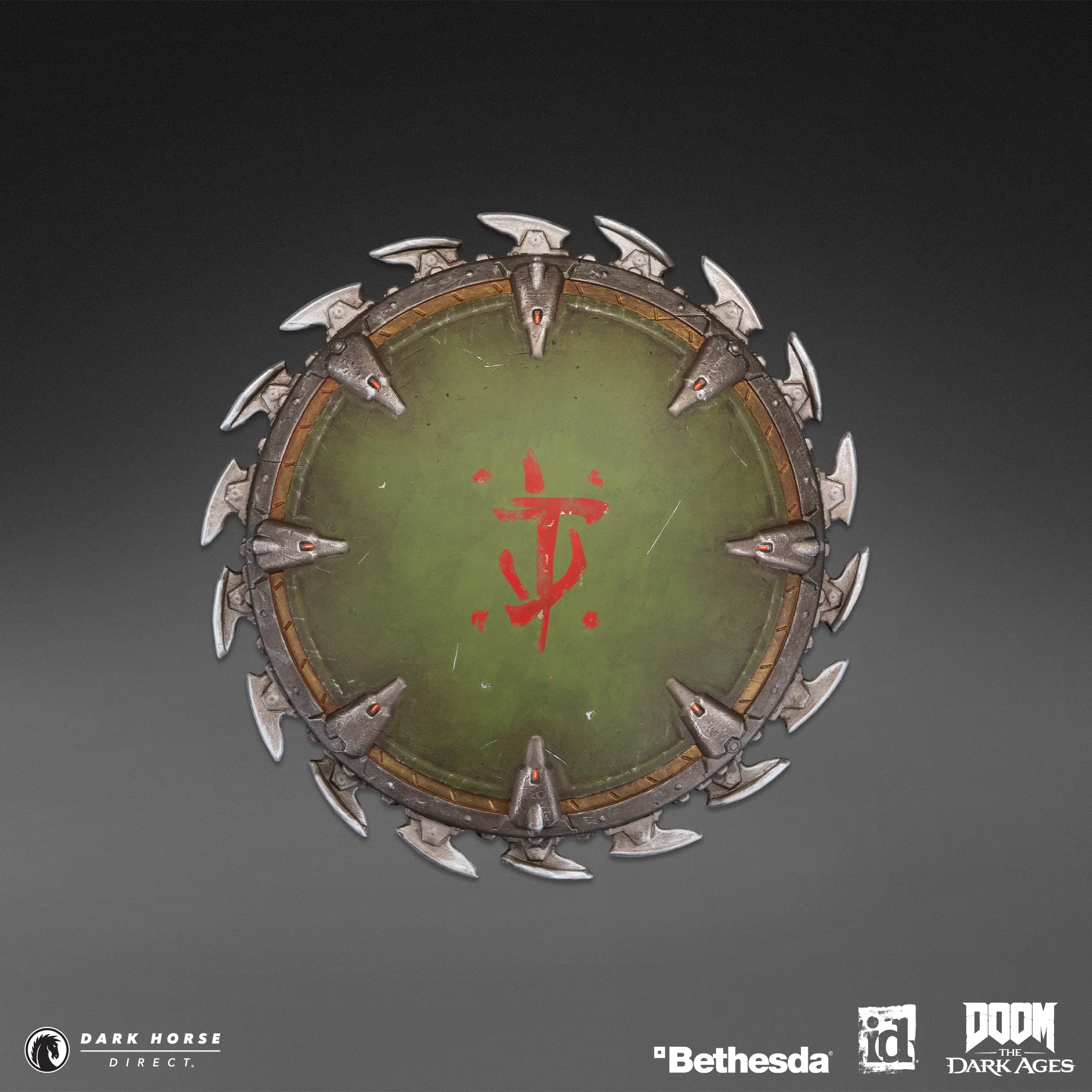 DOOM: The Dark Ages - Shield Saw 10" Wall Mount