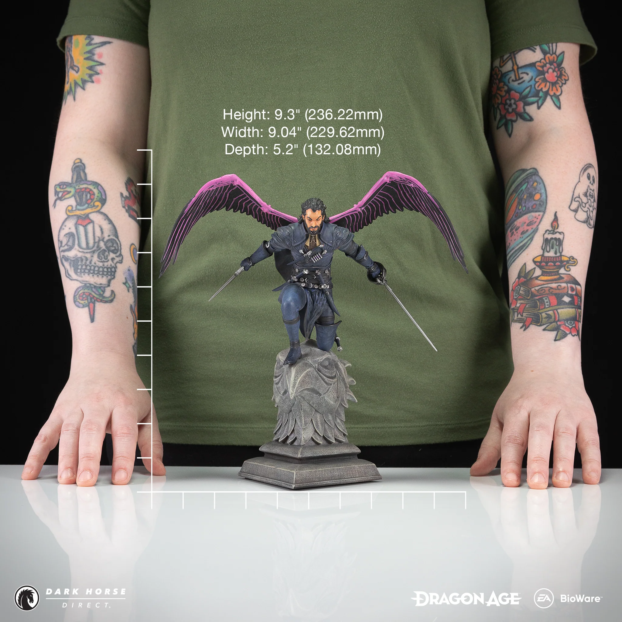 Dragon Age: The Veilguard Lucanis Dellamorte Statuette - Image 2