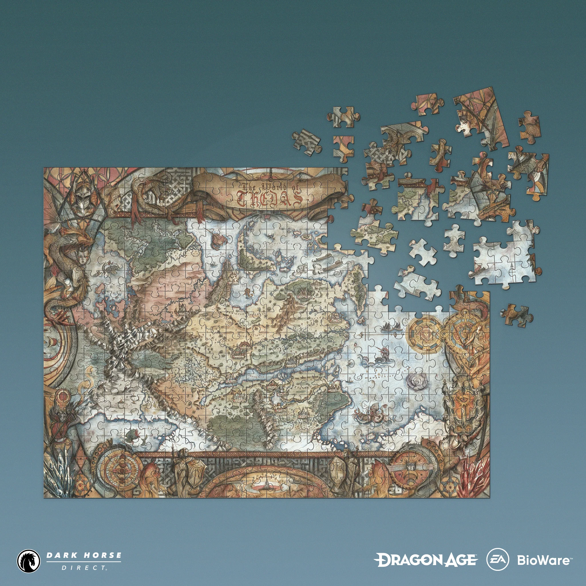 Dragon Age: World of Thedas Map Puzzle - Image 2