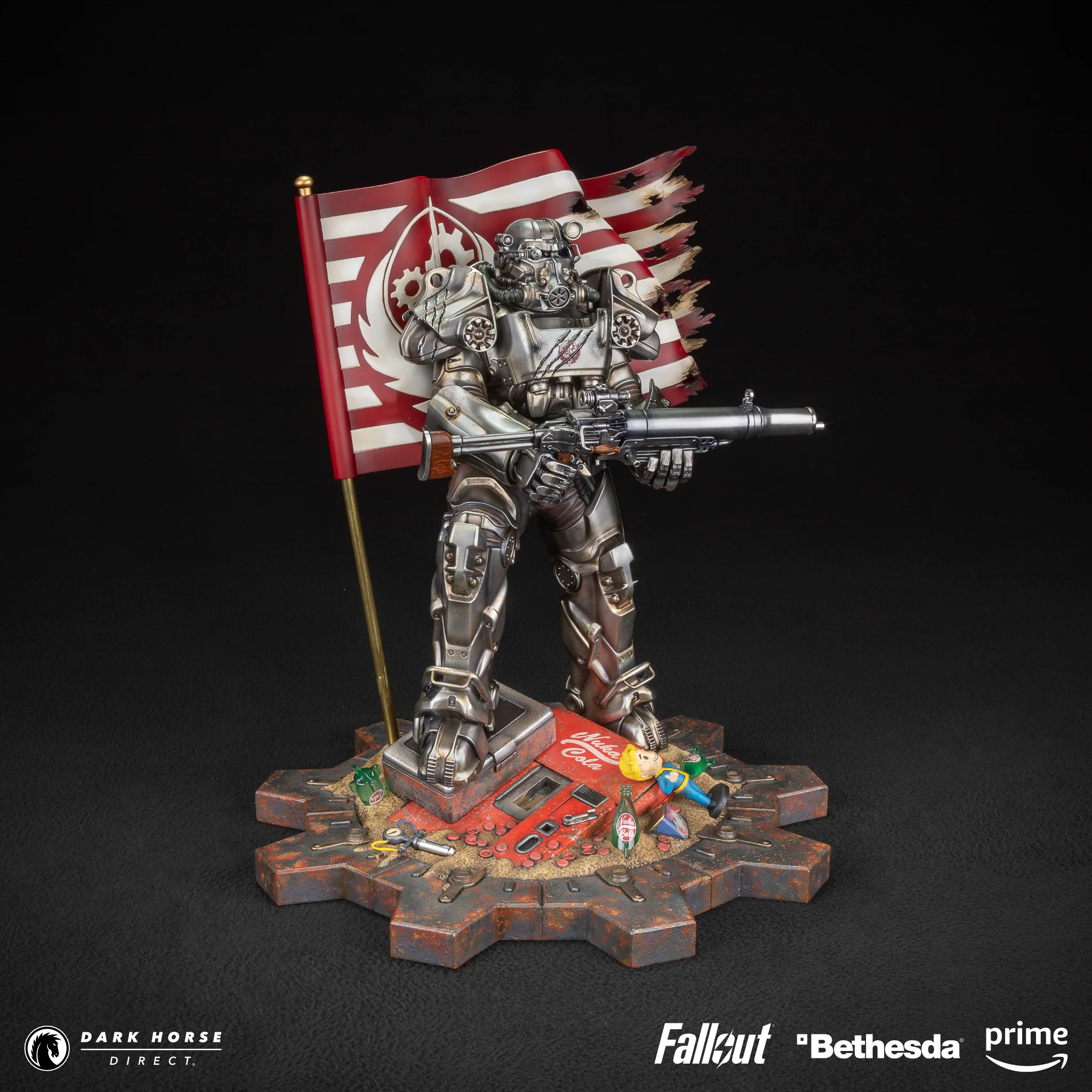 Fallout (Amazon): Brotherhood of Steel Premium Statue - Image 12