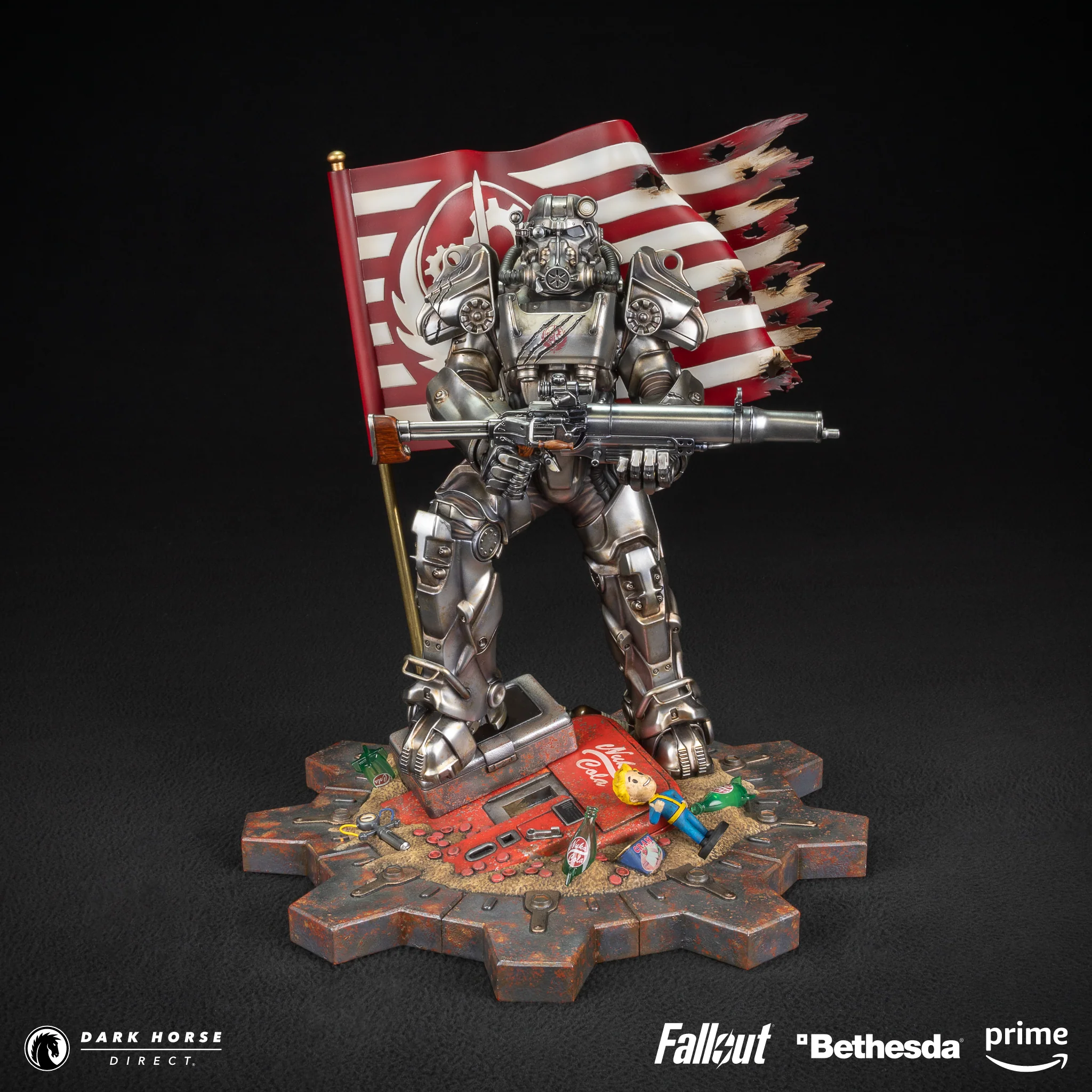 Fallout (Amazon): Brotherhood of Steel Premium Statue - Image 9