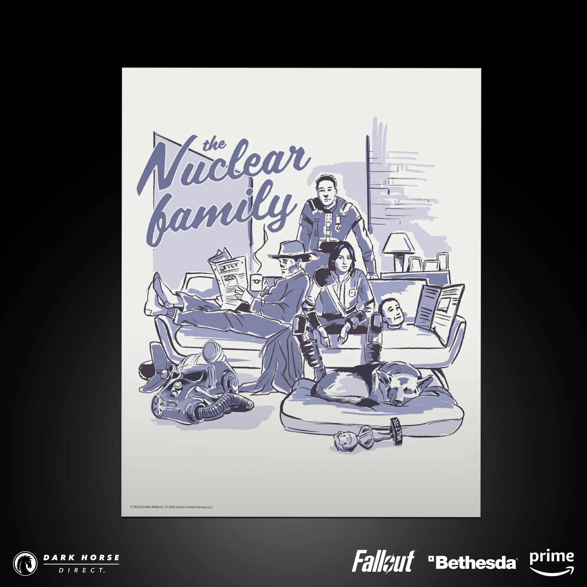Fallout (Amazon): The Nuclear Family Screenprint Bundle - Image 5