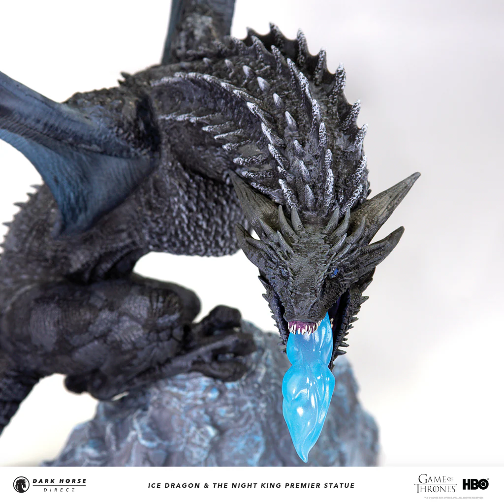 Game of Thrones: Ice Dragon & The Night King Premier Statue - Image 10
