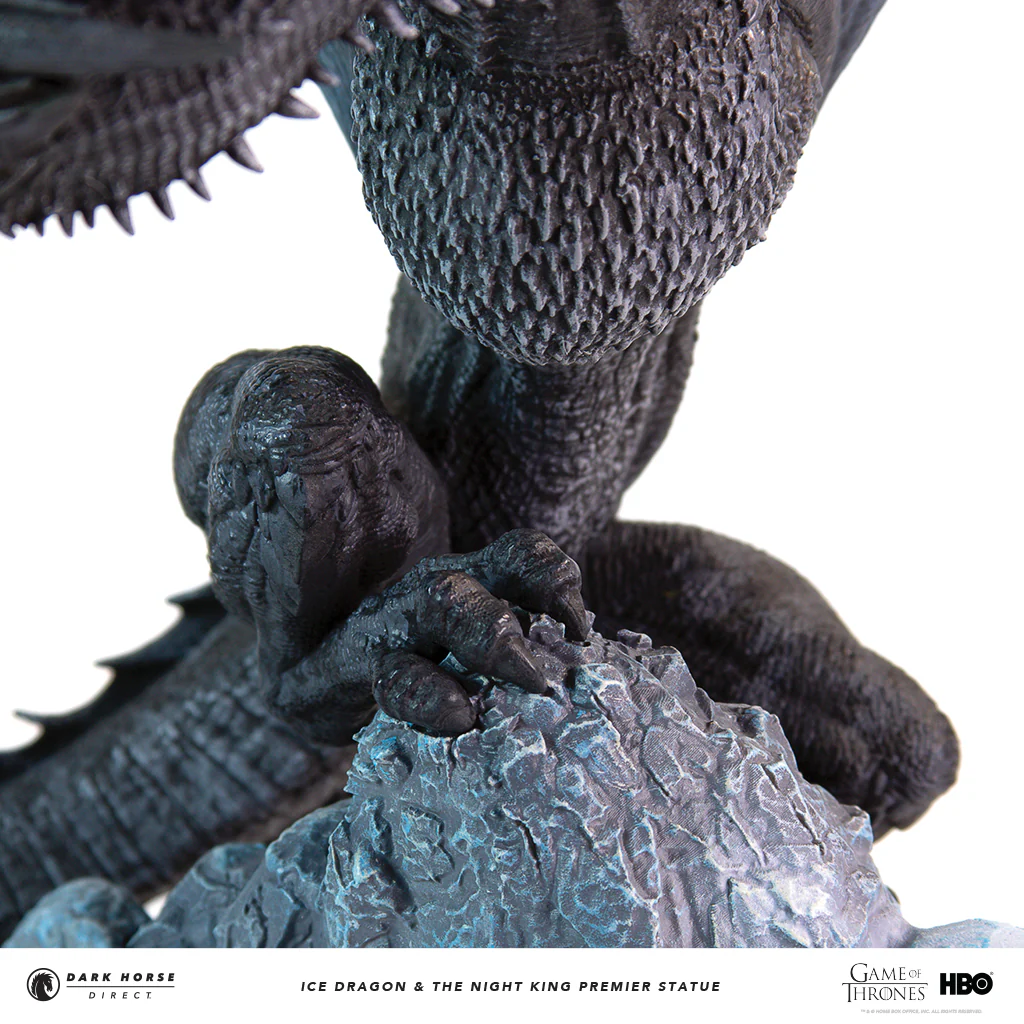 Game of Thrones: Ice Dragon & The Night King Premier Statue - Image 12