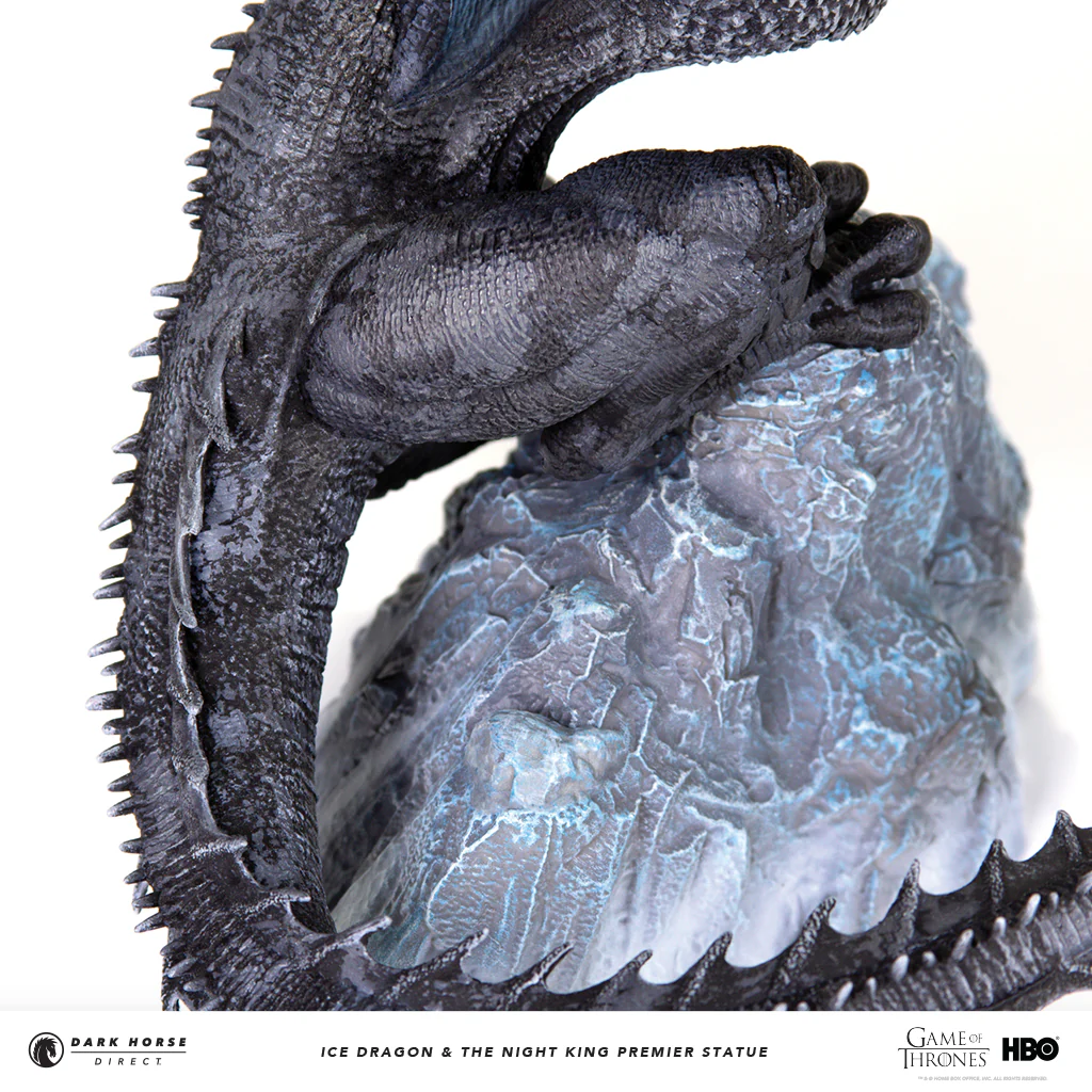 Game of Thrones: Ice Dragon & The Night King Premier Statue - Image 13