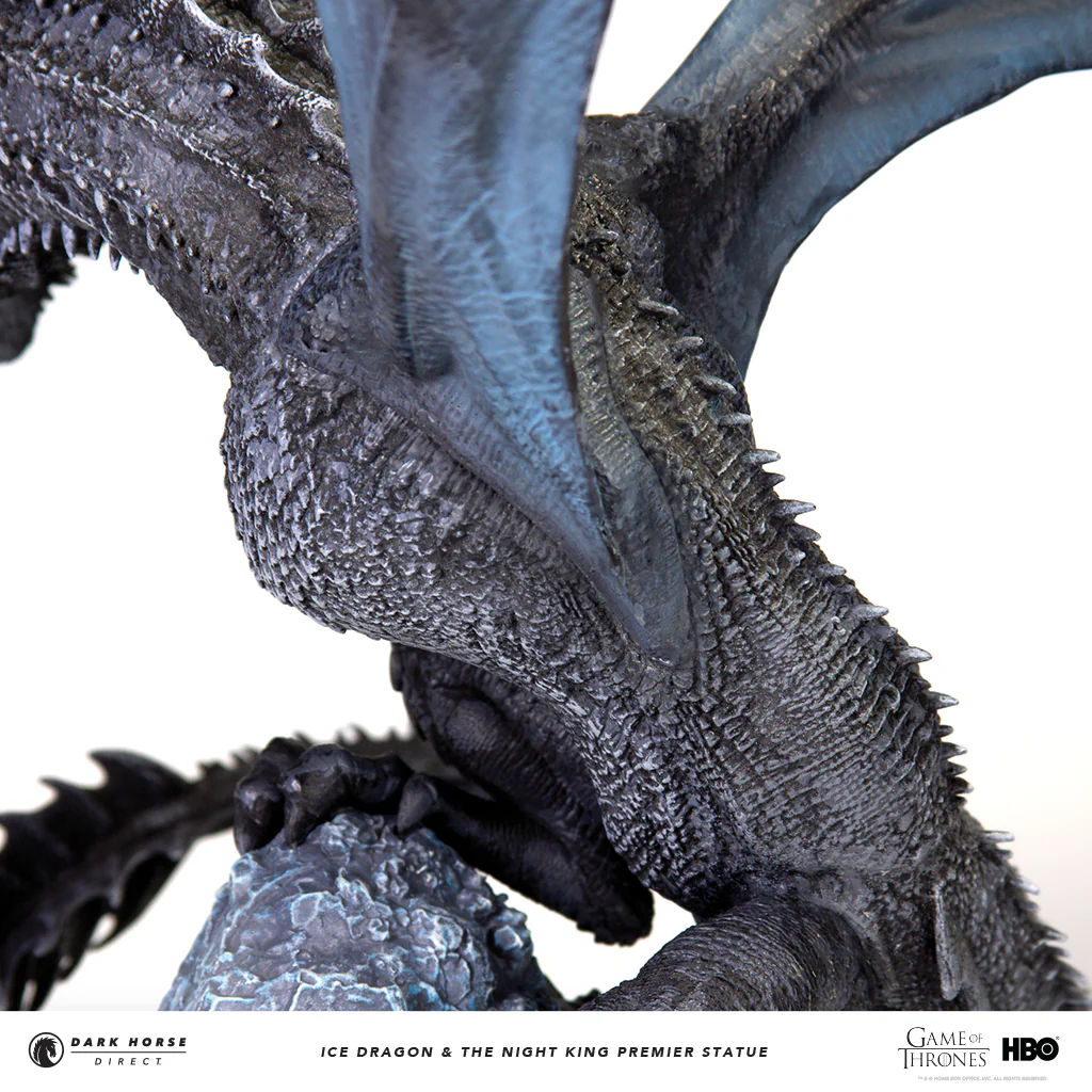 Game of Thrones: Ice Dragon & The Night King Premier Statue - Image 8
