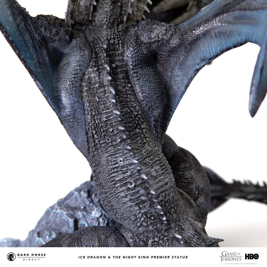Game of Thrones: Ice Dragon & The Night King Premier Statue - Image 9