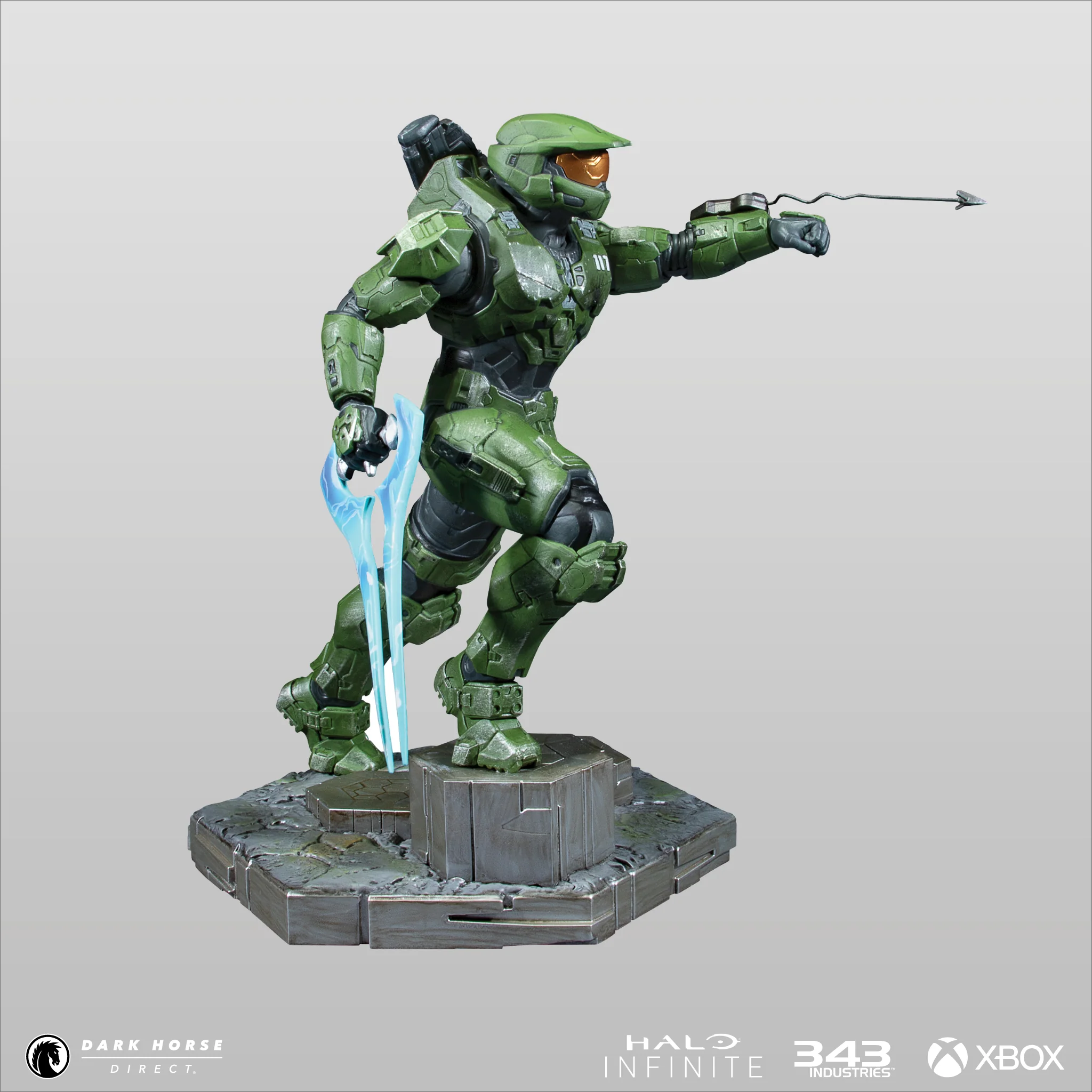 Halo Infinite: Master Chief With Grappleshot PVC Statue - Image 8