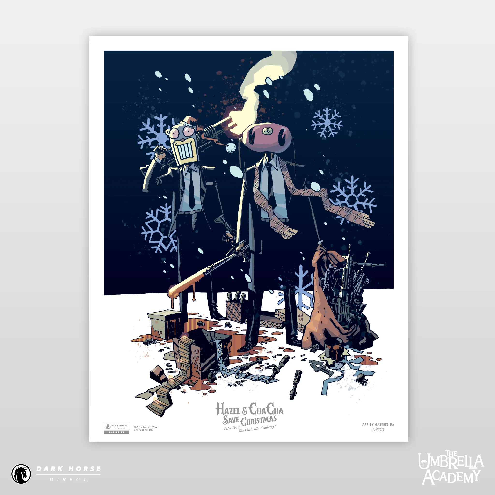 Hazel and Cha Cha Save Christmas One-shot Exclusive Variant Comic Bundle - Image 3