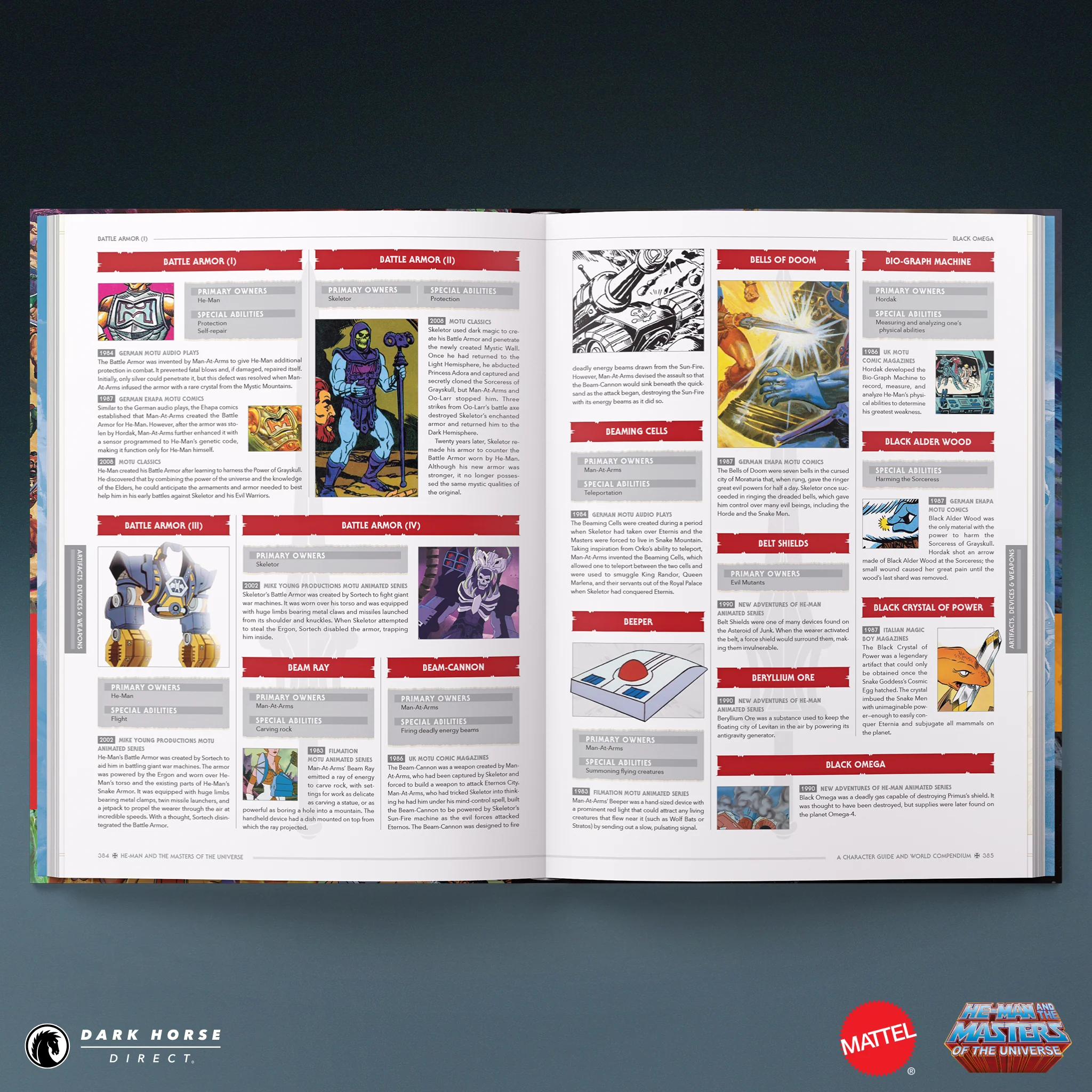 He-Man and the Masters of the Universe: A Character Guide and World Compendium HC - Image 3