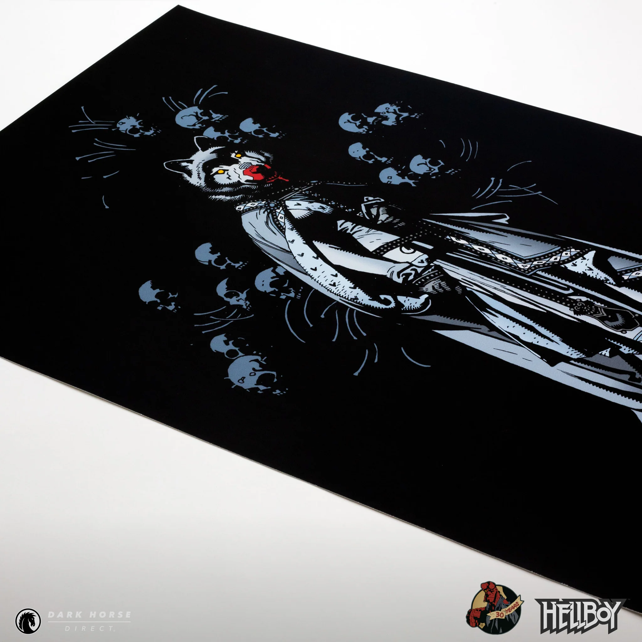 Hellboy 30th Anniversary: Dark Horse Presents #90 Screenprint - Image 3