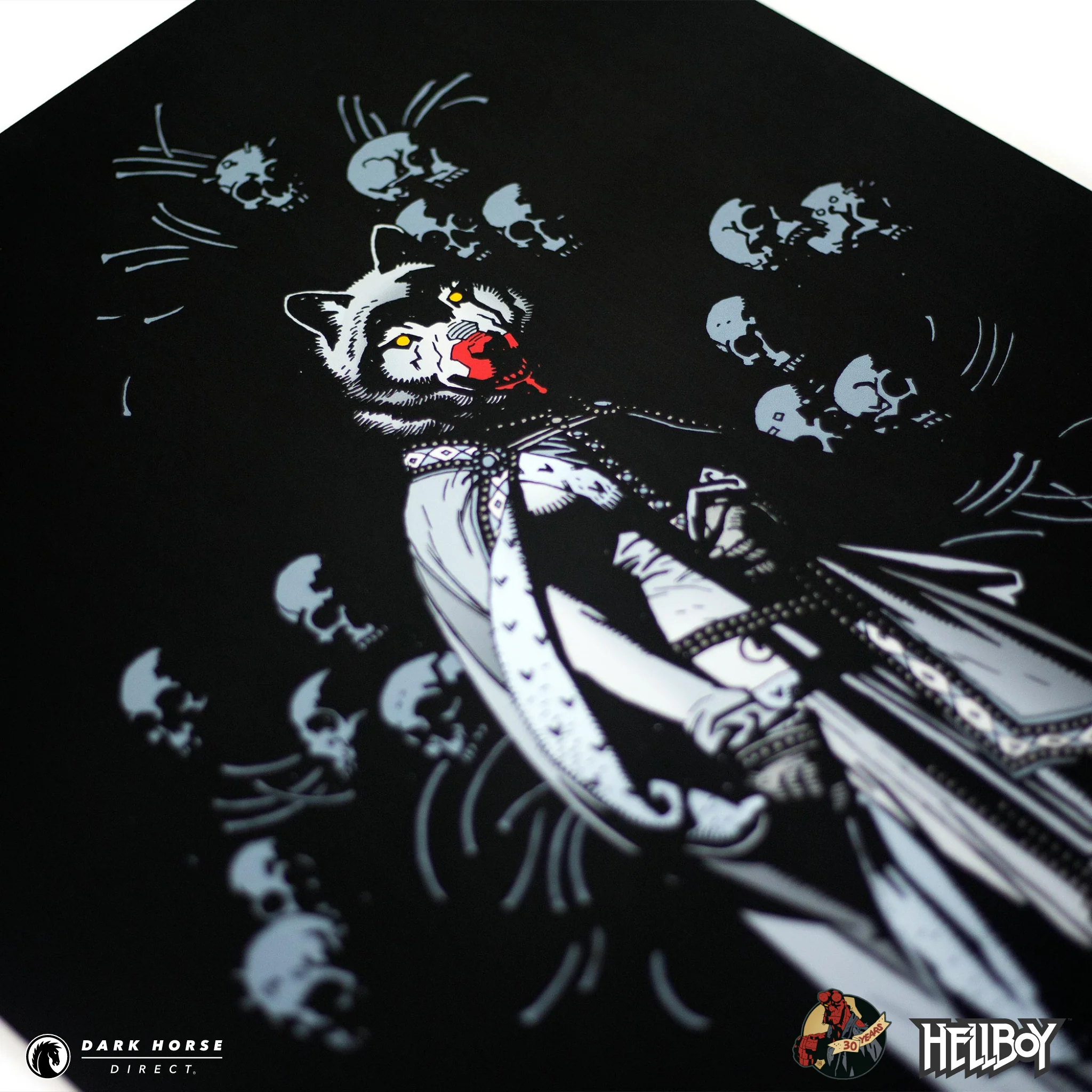 Hellboy 30th Anniversary: Dark Horse Presents #90 Screenprint - Image 4