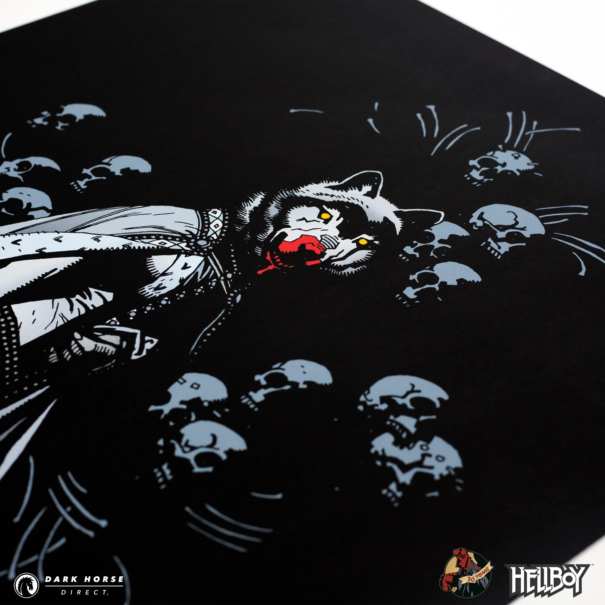 Hellboy 30th Anniversary: Dark Horse Presents #90 Screenprint - Image 5