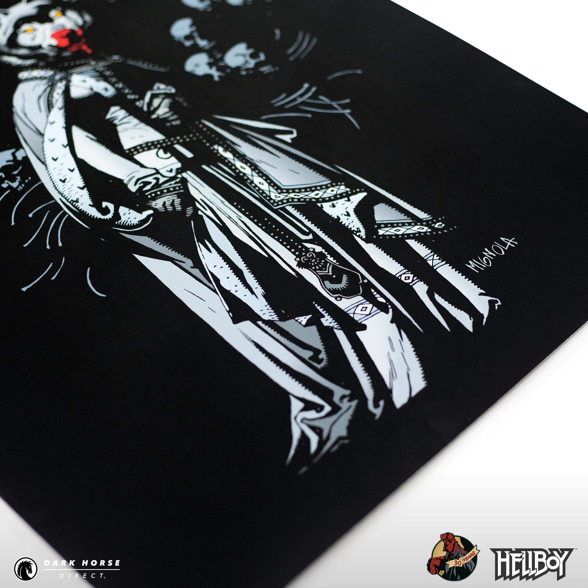 Hellboy 30th Anniversary: Dark Horse Presents #90 Screenprint - Image 9