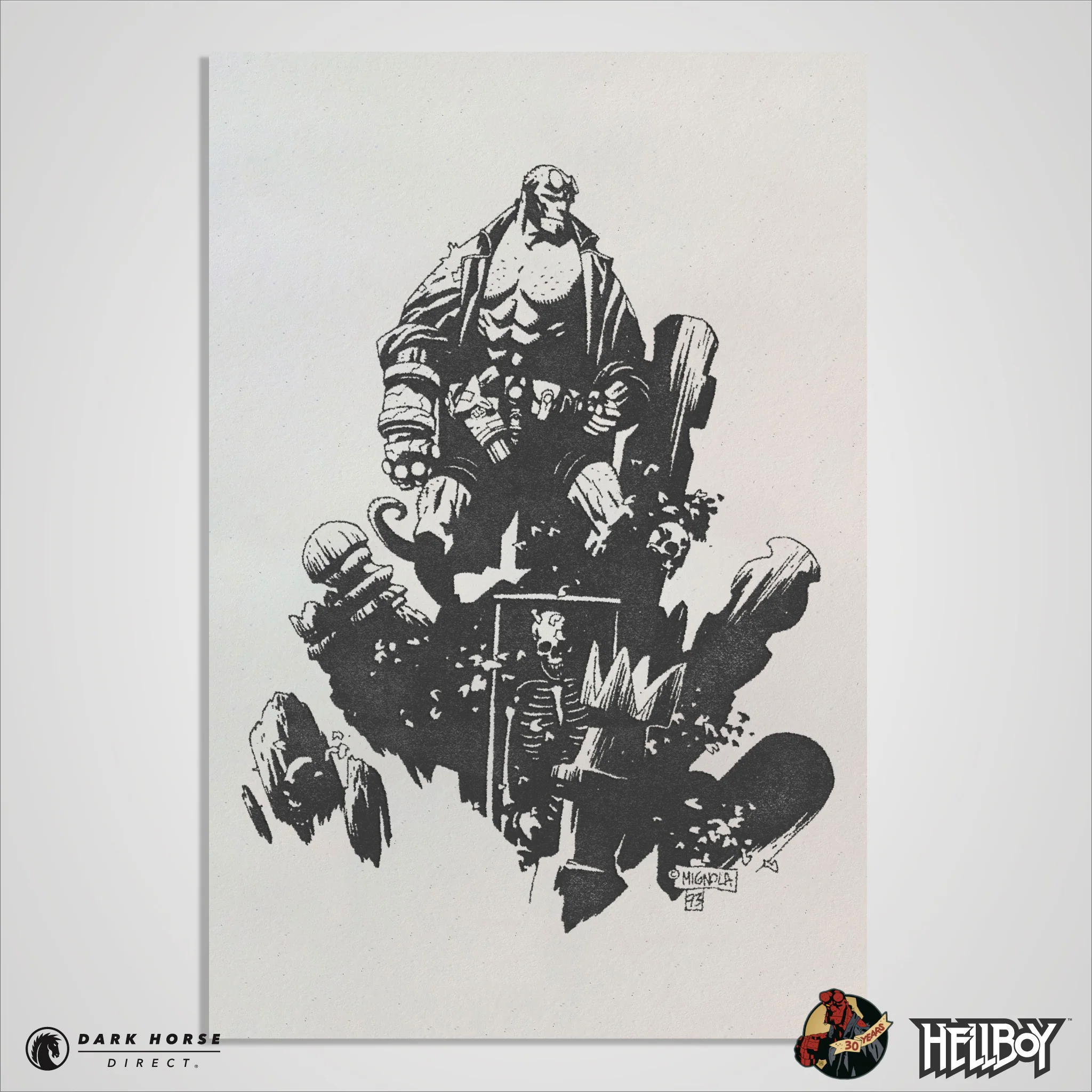 Hellboy 30th Anniversary: Letterpress Set (Convention Exclusive) - Image 7