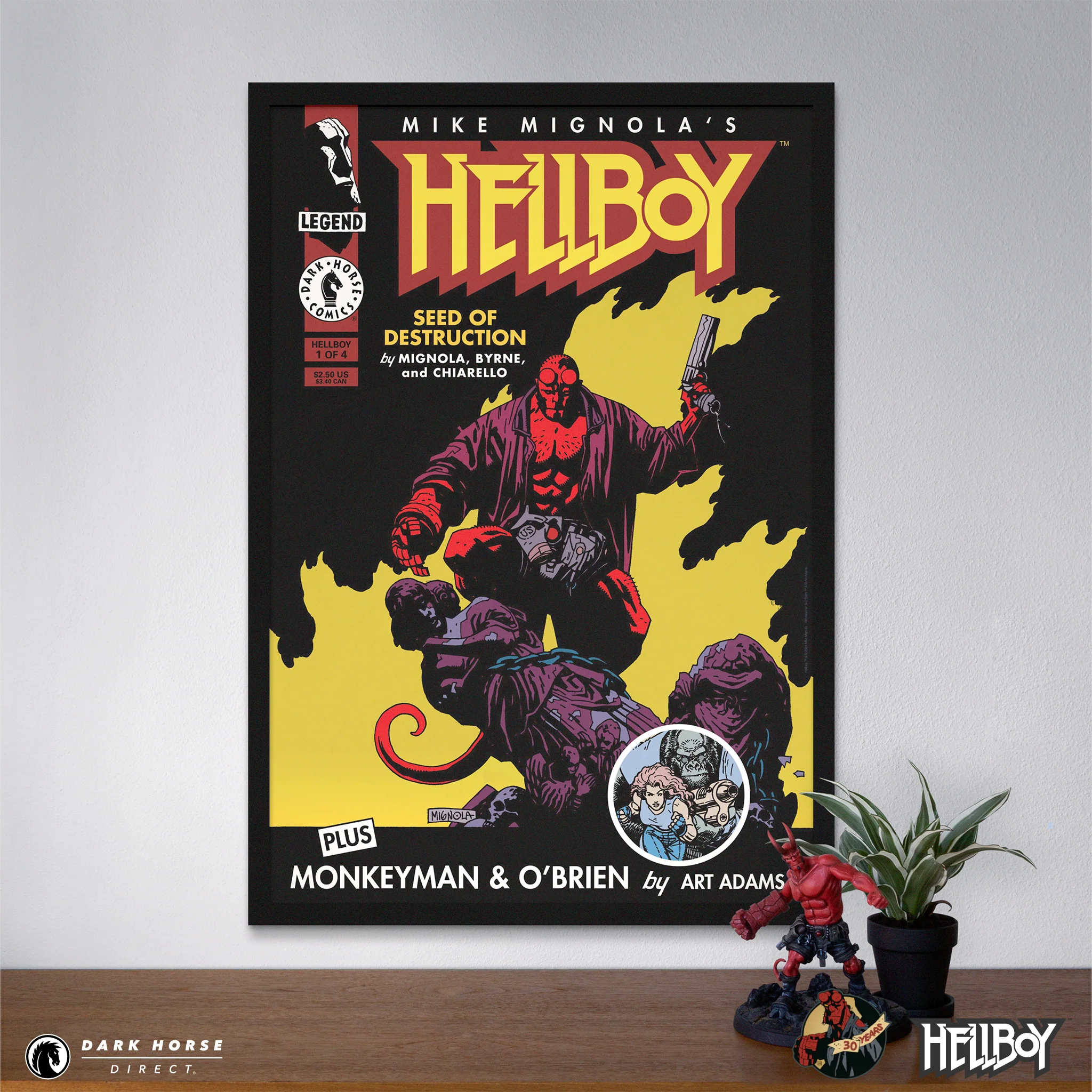 Hellboy 30th Anniversary: Seed of Destruction #1 Screenprint - Image 12