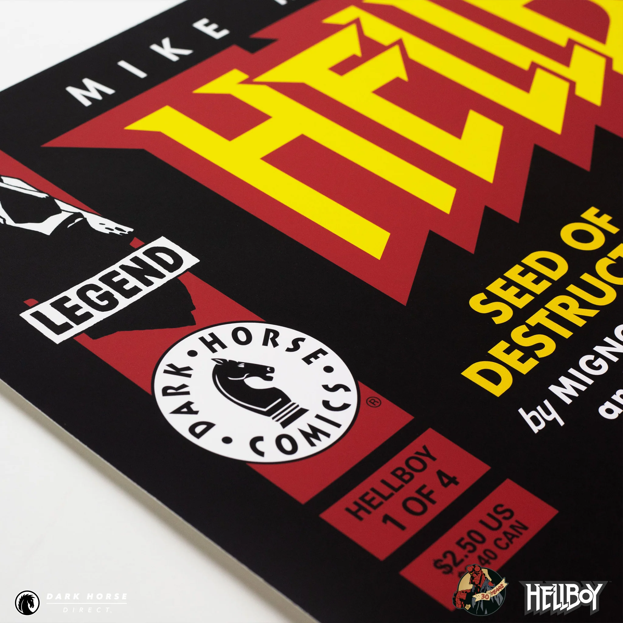 Hellboy 30th Anniversary: Seed of Destruction #1 Screenprint - Image 4