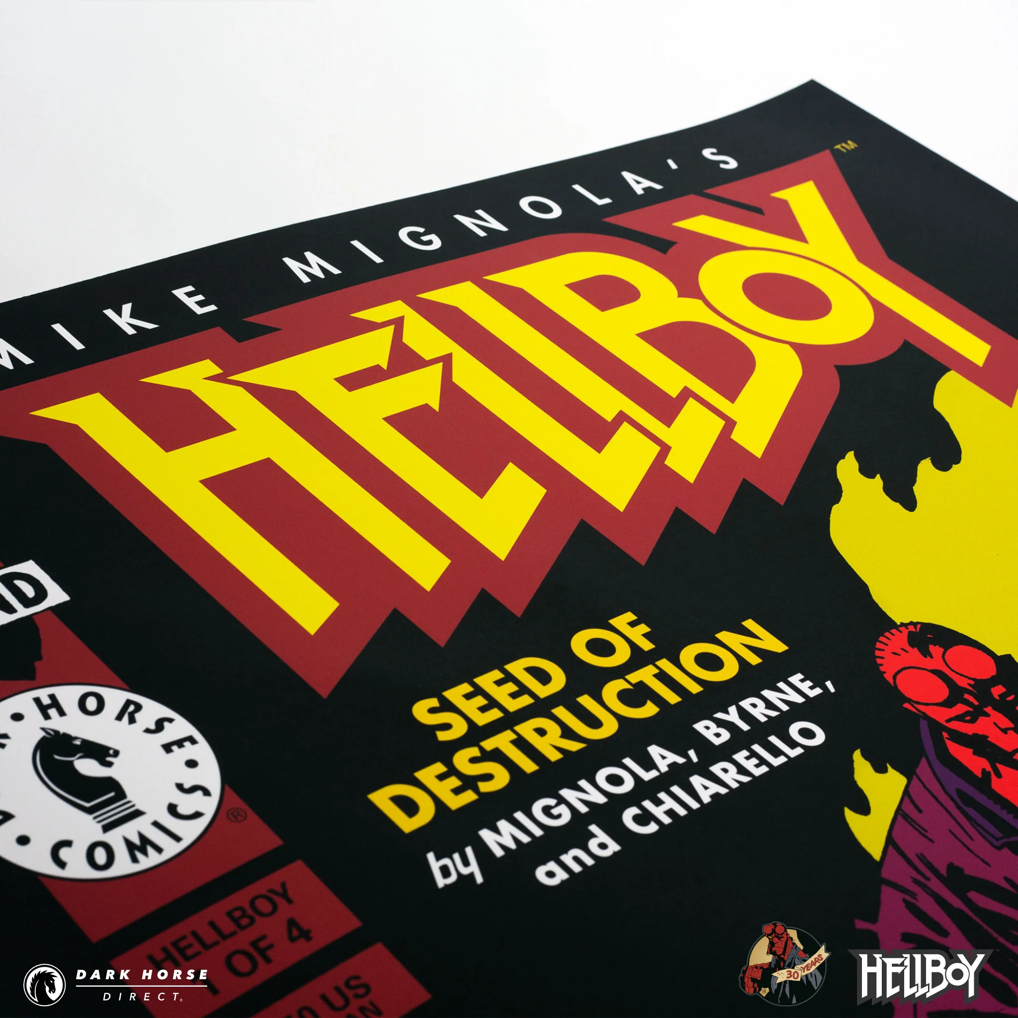 Hellboy 30th Anniversary: Seed of Destruction #1 Screenprint - Image 6