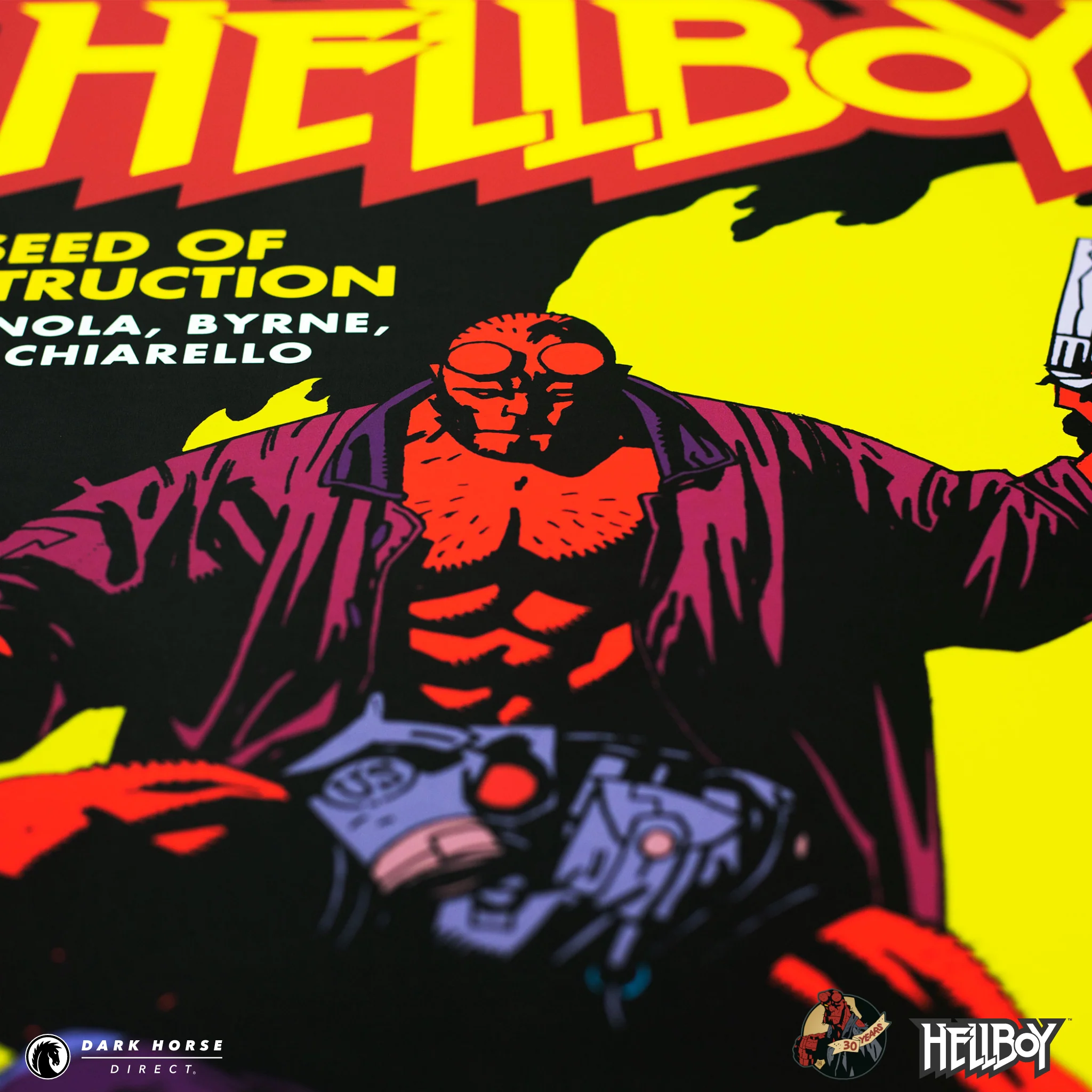 Hellboy 30th Anniversary: Seed of Destruction #1 Screenprint - Image 7