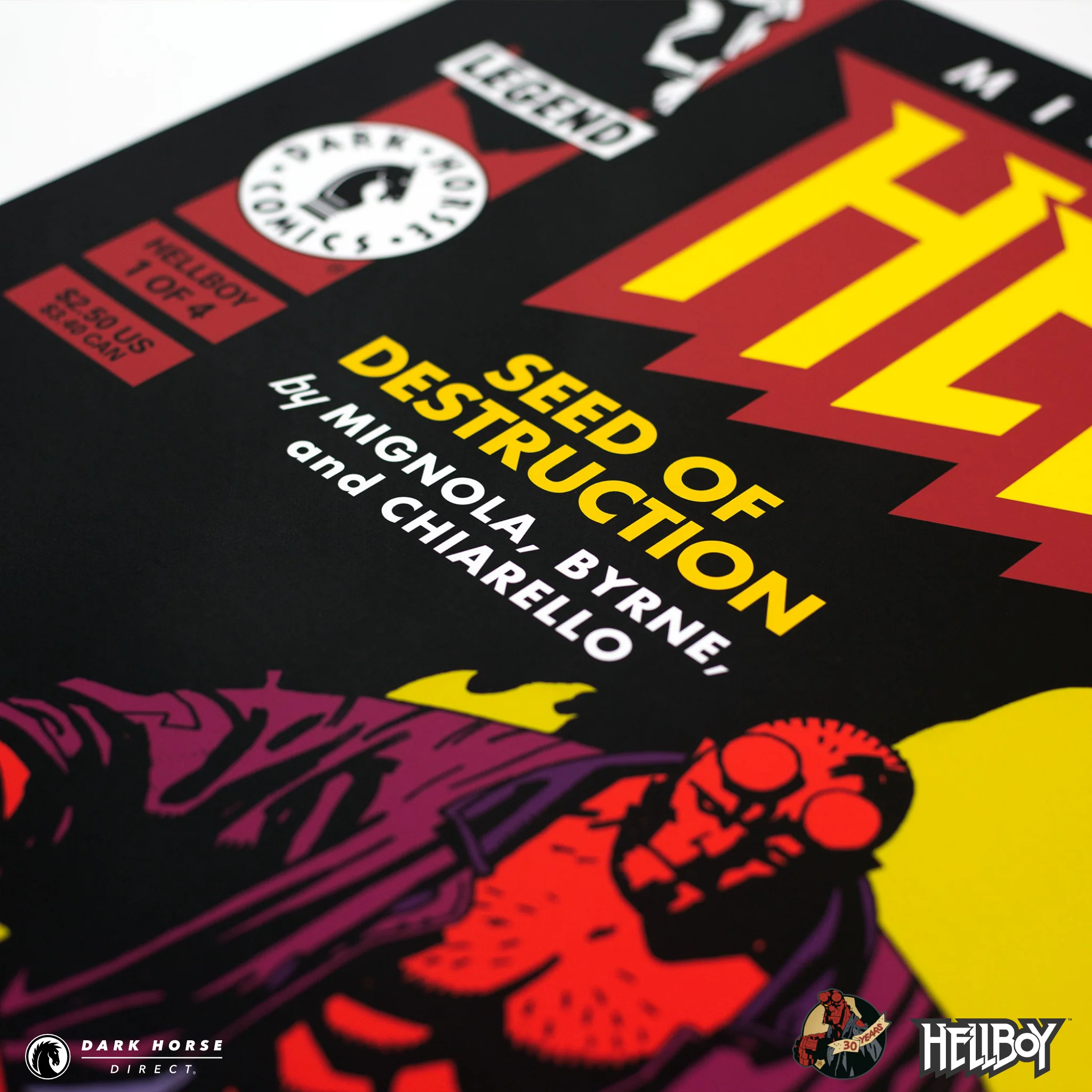 Hellboy 30th Anniversary: Seed of Destruction #1 Screenprint - Image 8