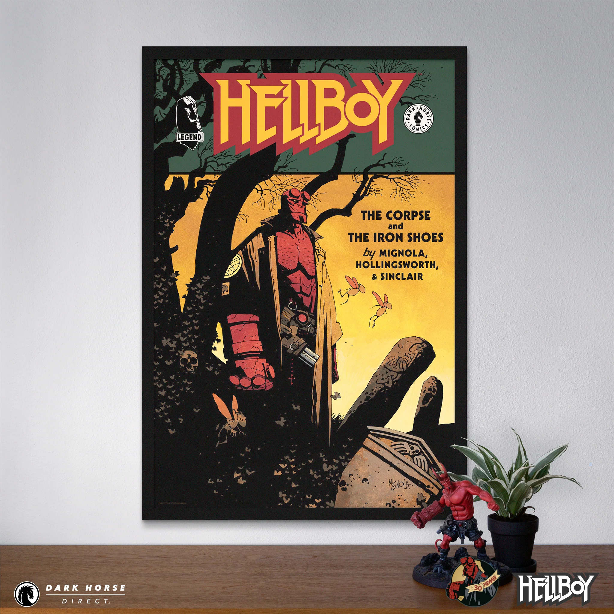 Hellboy 30th Anniversary: The Corpse and The Iron Shoes Screenprint - Image 11