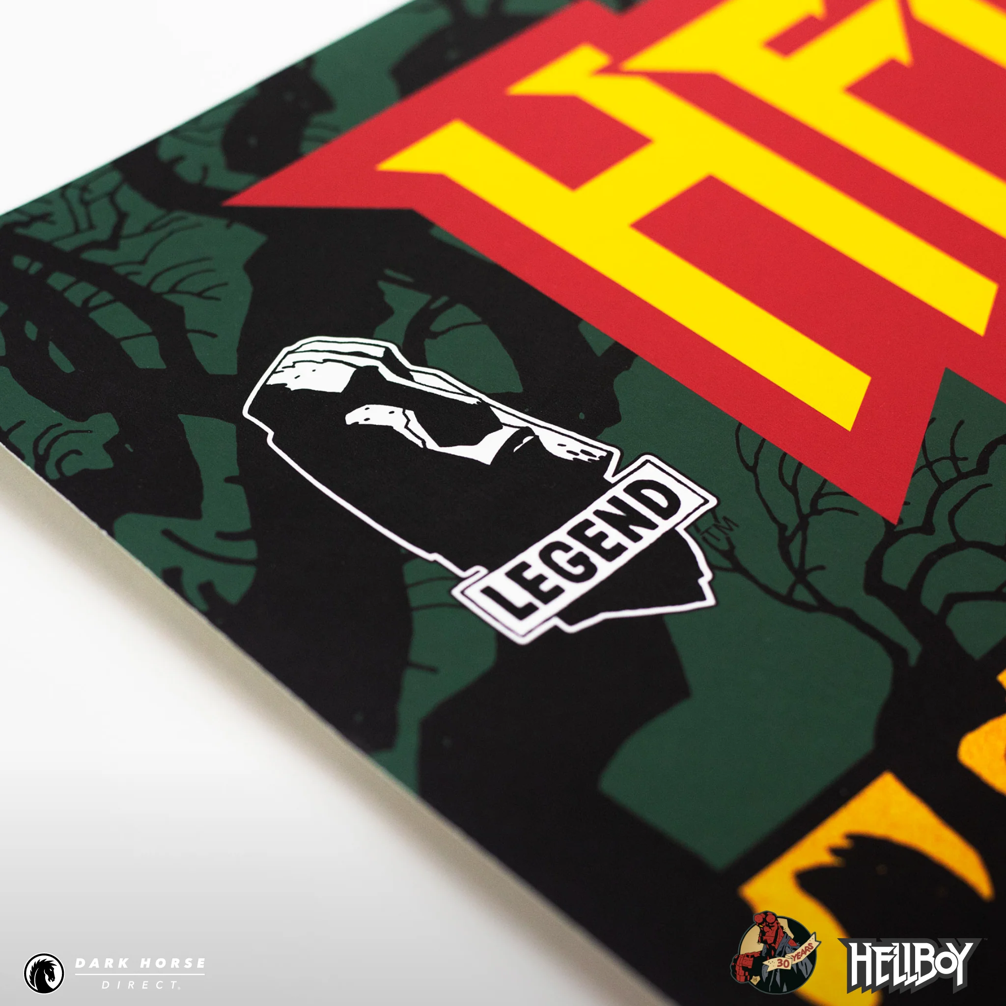 Hellboy 30th Anniversary: The Corpse and The Iron Shoes Screenprint - Image 5