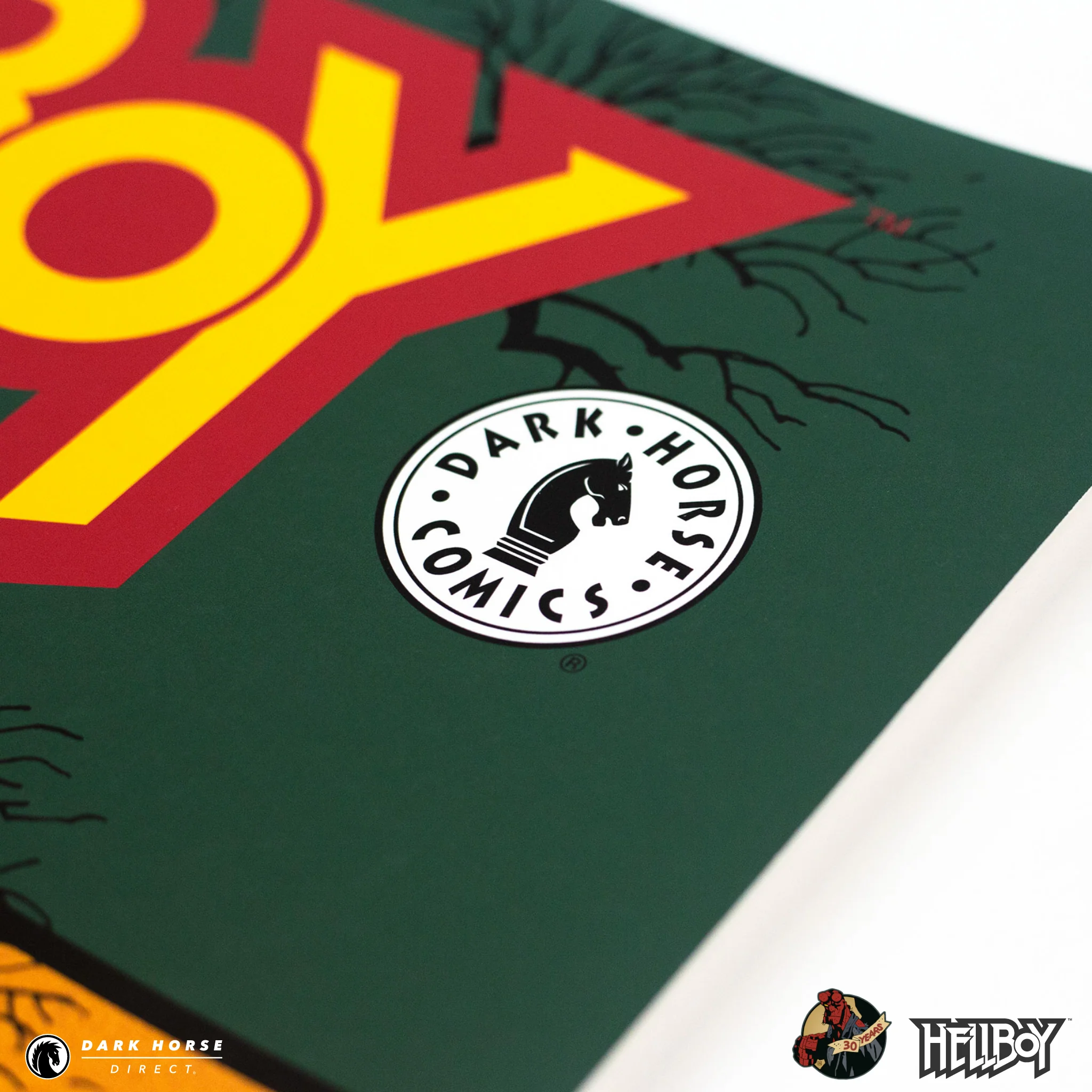 Hellboy 30th Anniversary: The Corpse and The Iron Shoes Screenprint - Image 6