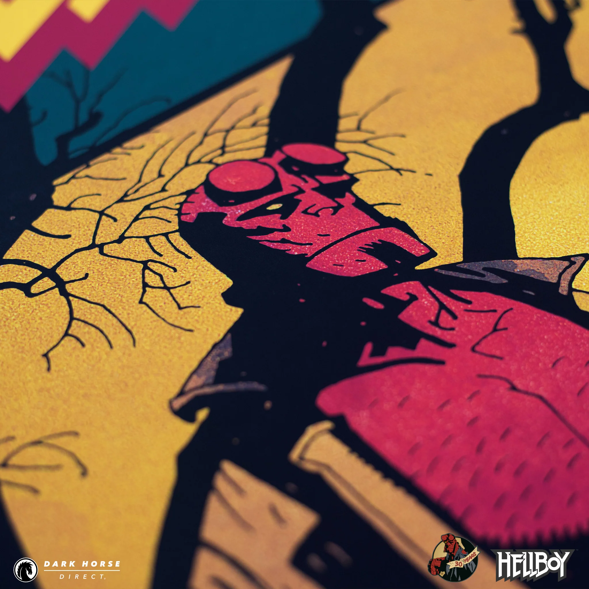 Hellboy 30th Anniversary: The Corpse and The Iron Shoes Screenprint - Image 7
