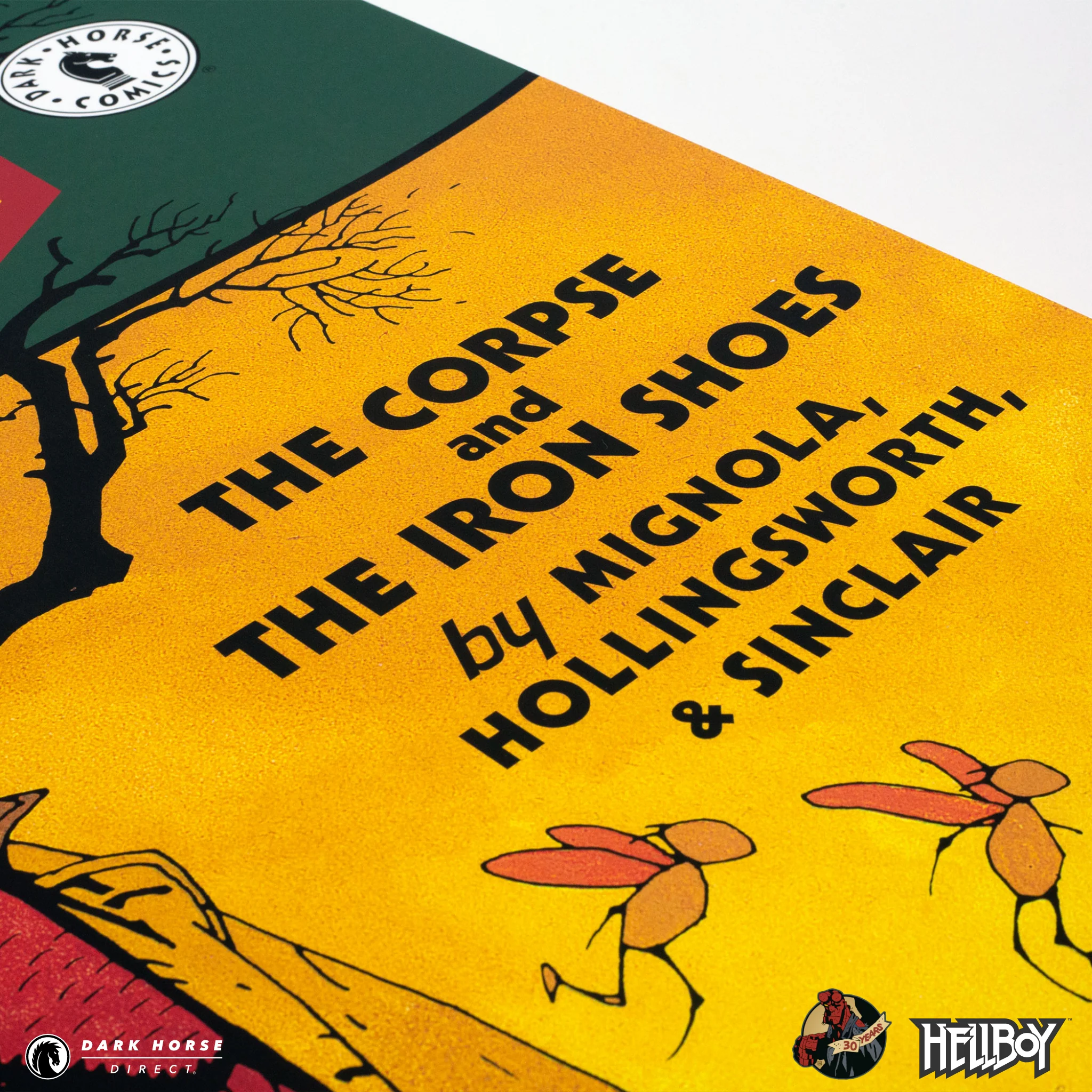 Hellboy 30th Anniversary: The Corpse and The Iron Shoes Screenprint - Image 8