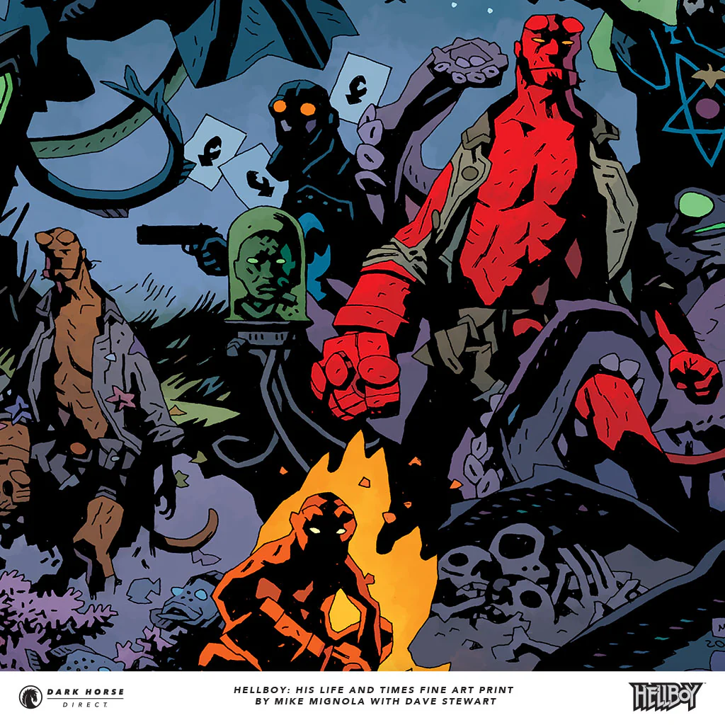 Hellboy: His Life and Times Fine Art Print - Image 3