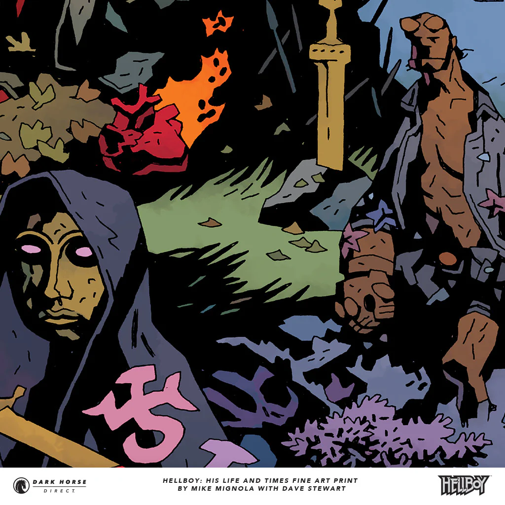 Hellboy: His Life and Times Fine Art Print - Image 4