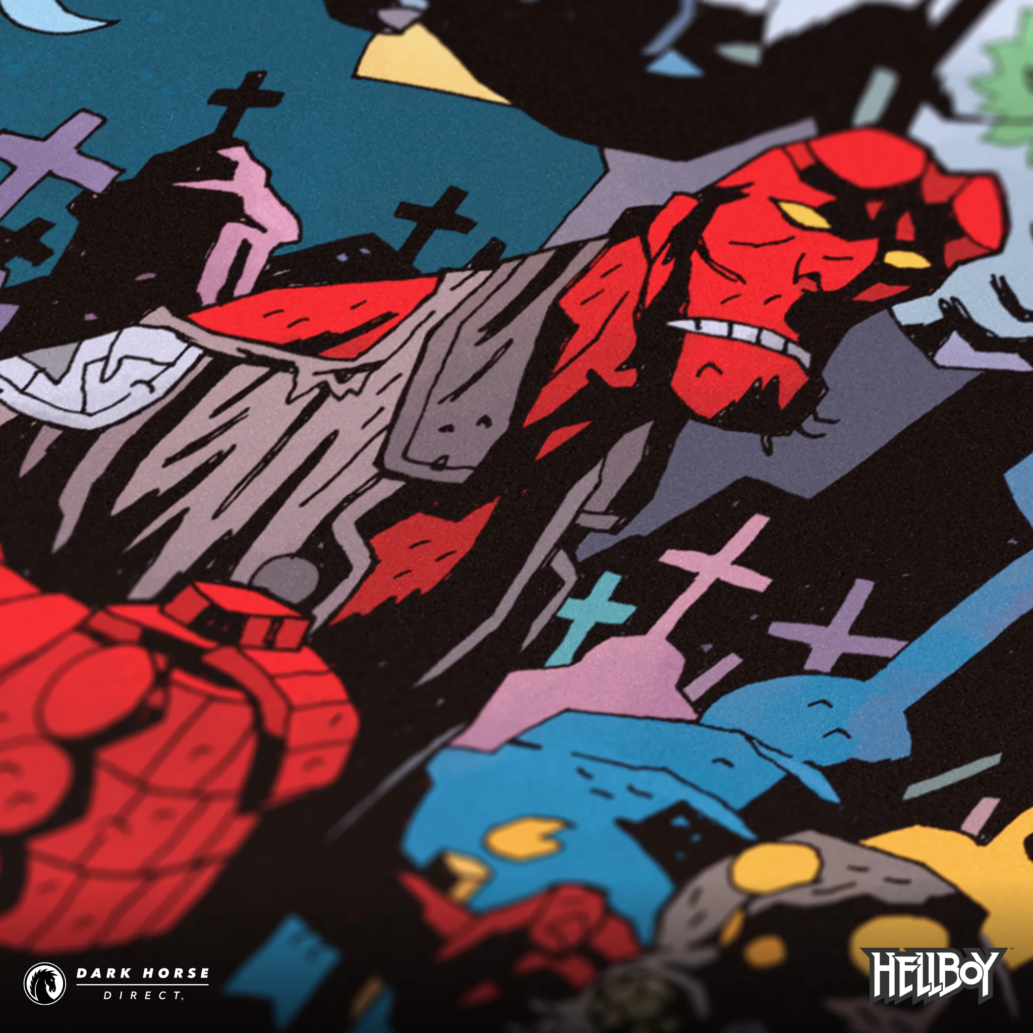 Hellboy in Mexico 15th Anniversary Screenprint - Image 3