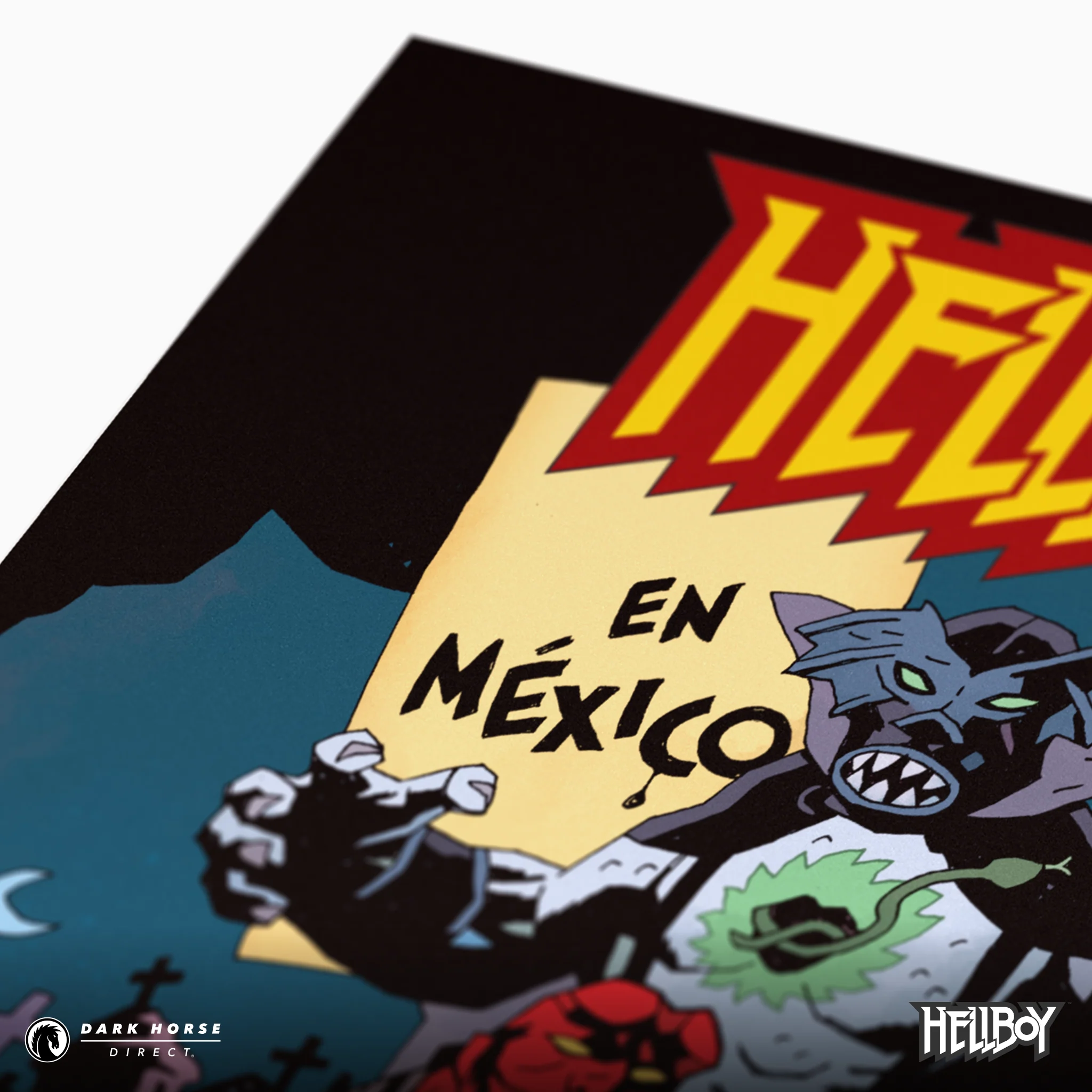 Hellboy in Mexico 15th Anniversary Screenprint - Image 6