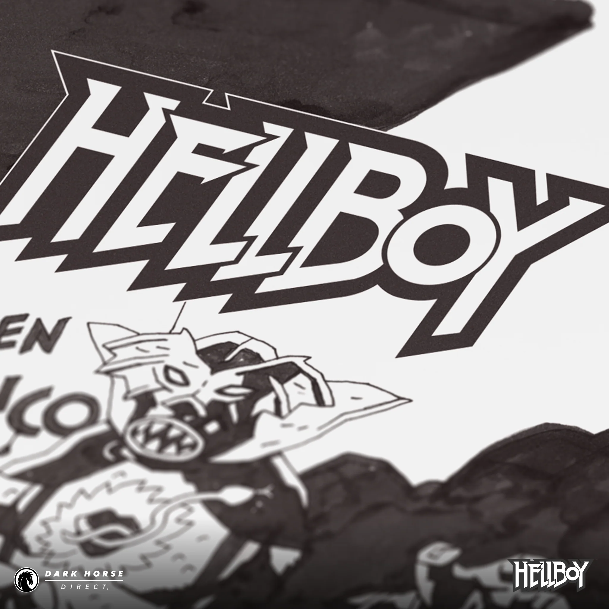 Hellboy in Mexico 15th Anniversary Screenprint - Artist's Edition - Image 3