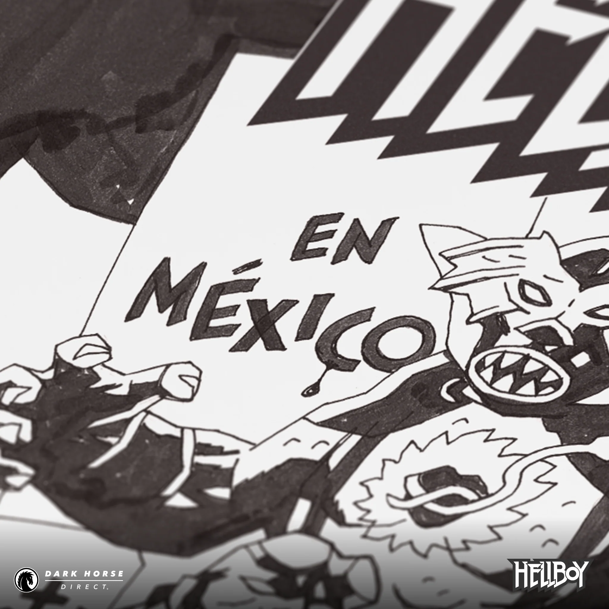 Hellboy in Mexico 15th Anniversary Screenprint - Artist's Edition - Image 4