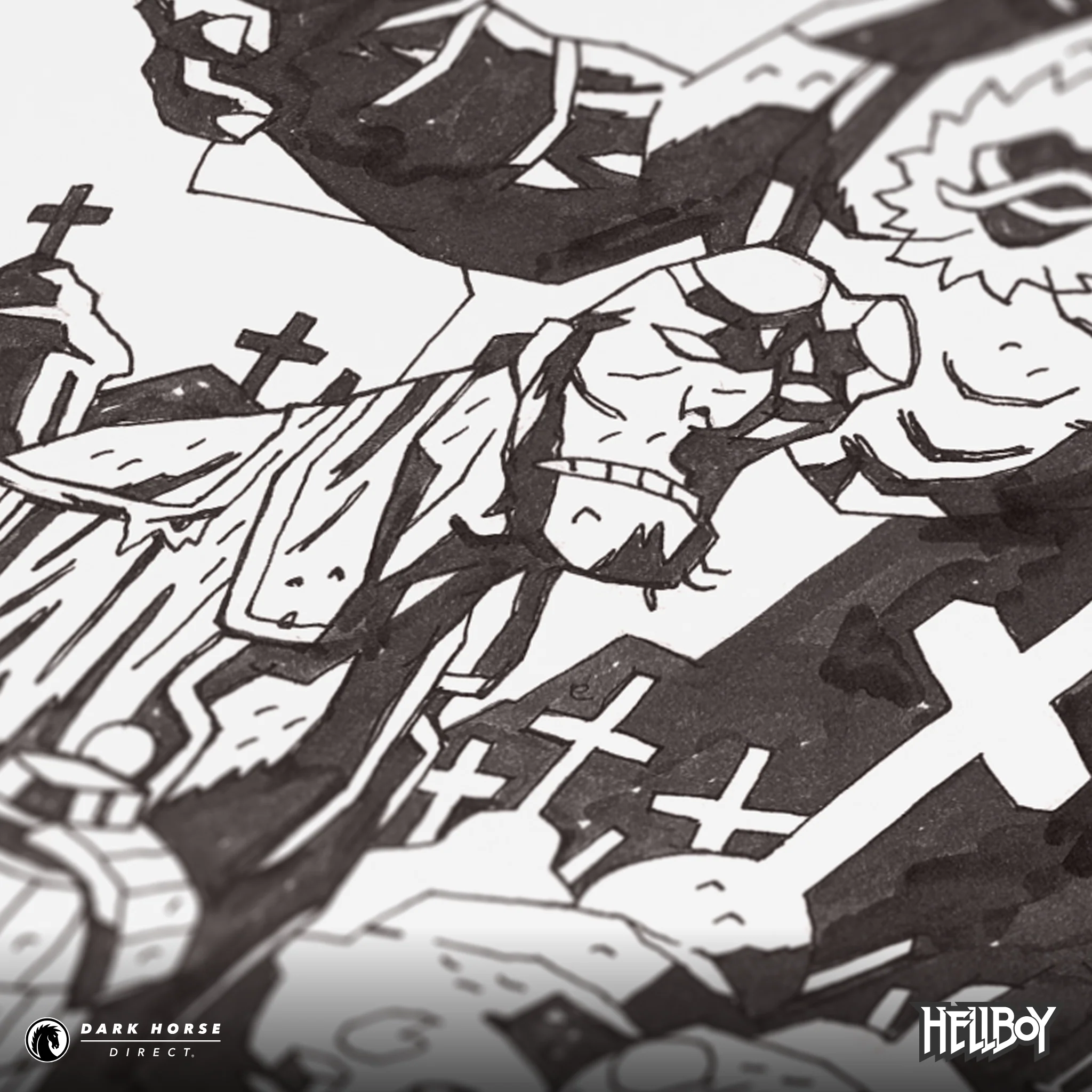 Hellboy in Mexico 15th Anniversary Screenprint - Artist's Edition - Image 5